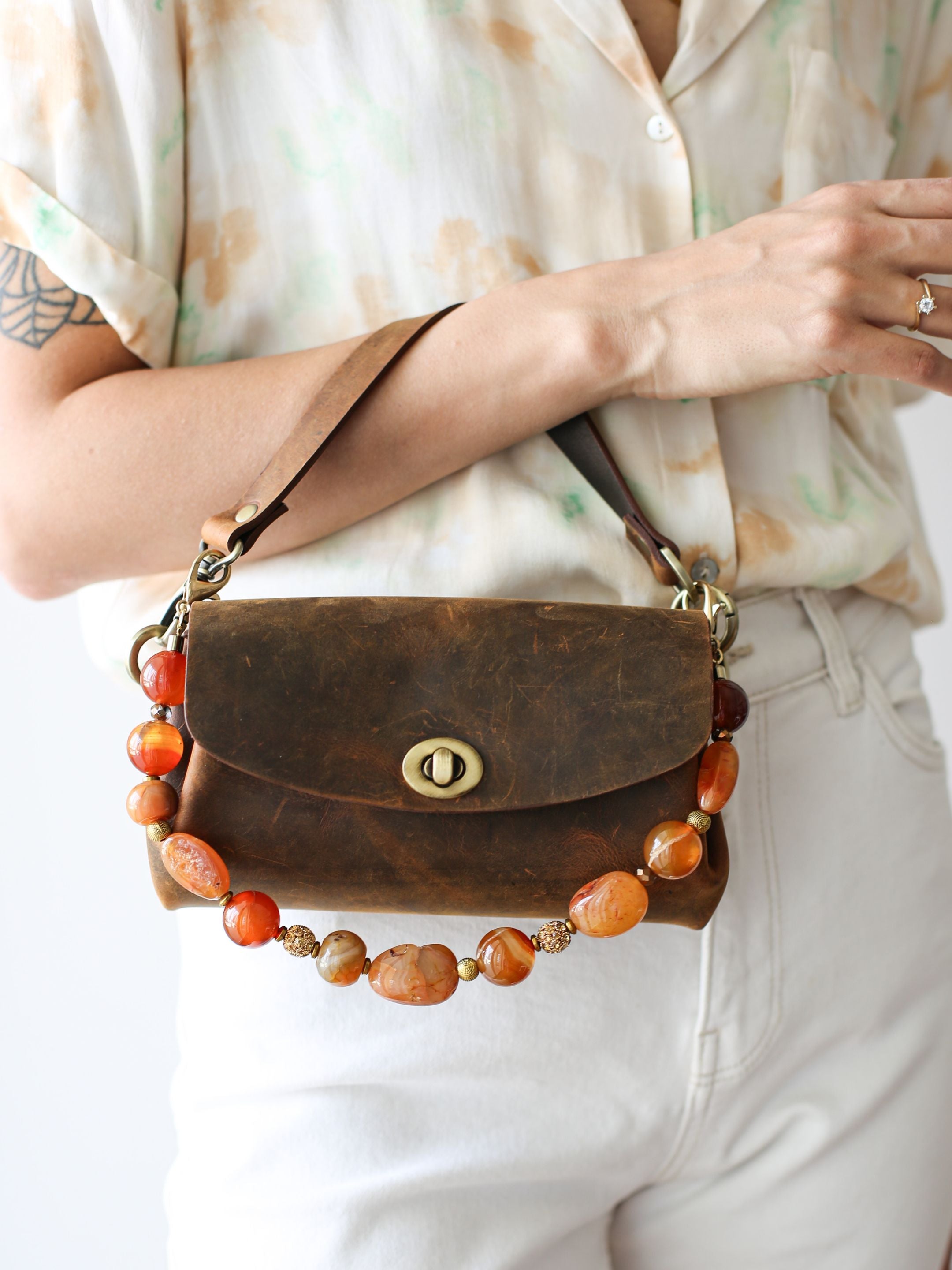 Semi Precious Stone Strap
