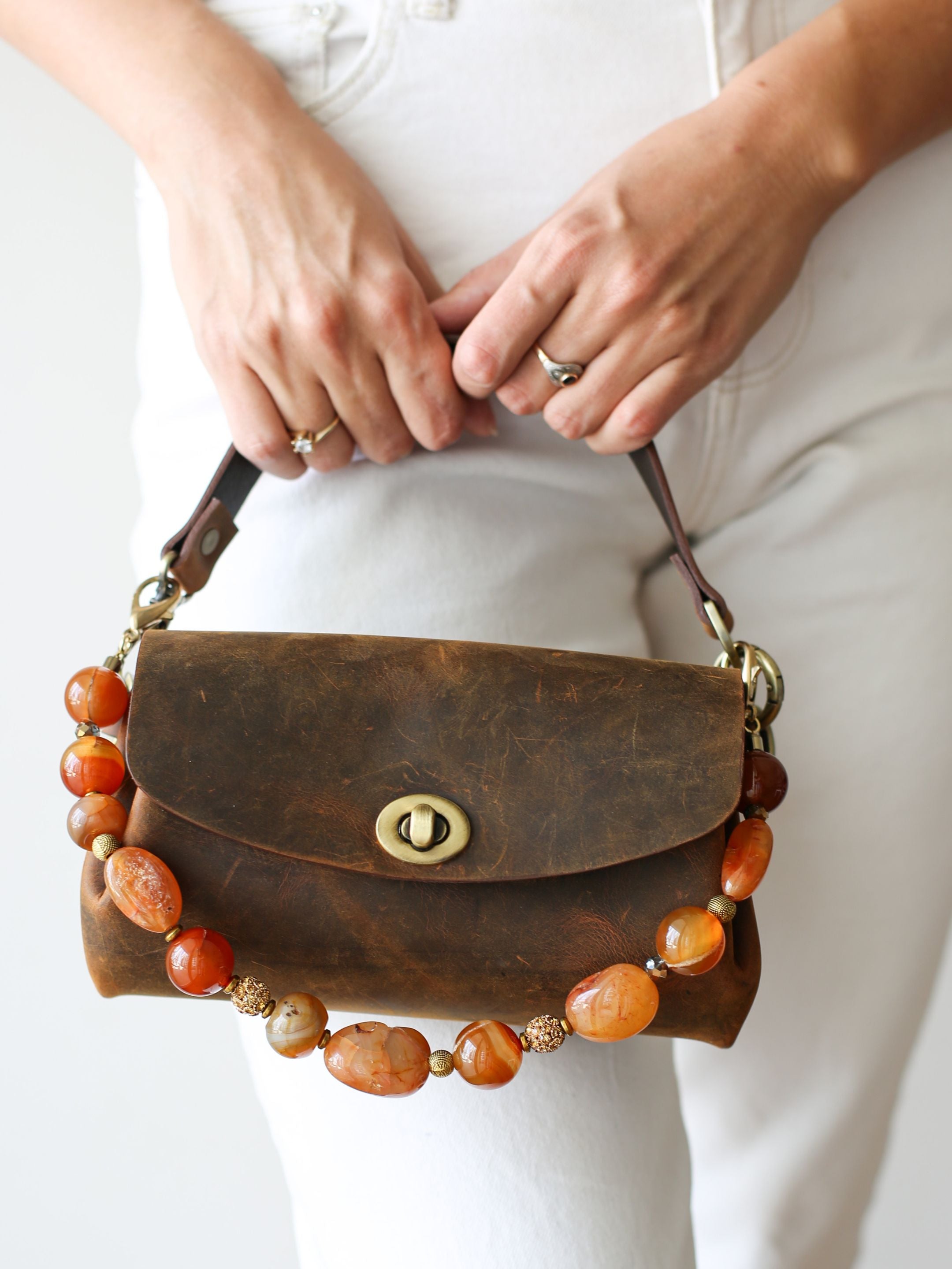 Semi Precious Stone Strap