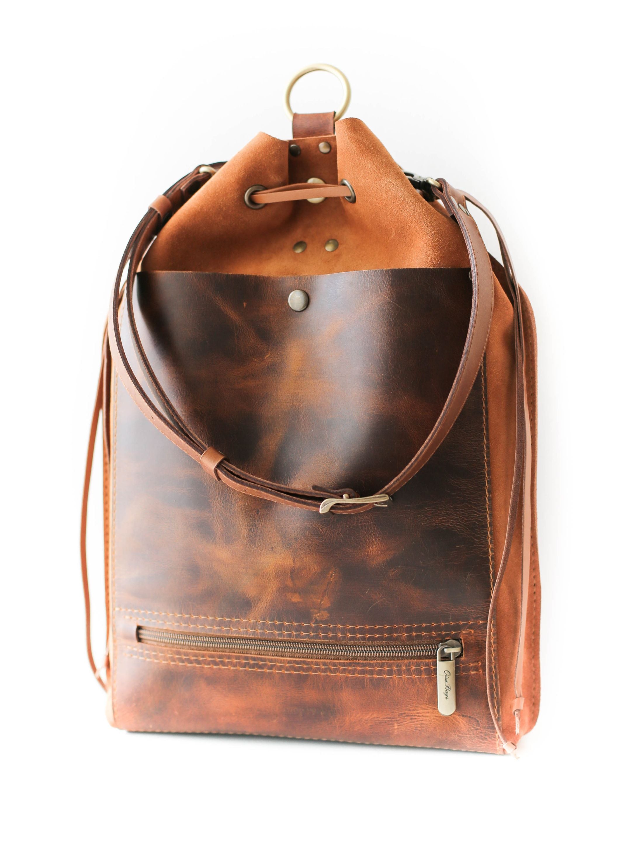 MAKU Backpack (Suede & Leather)