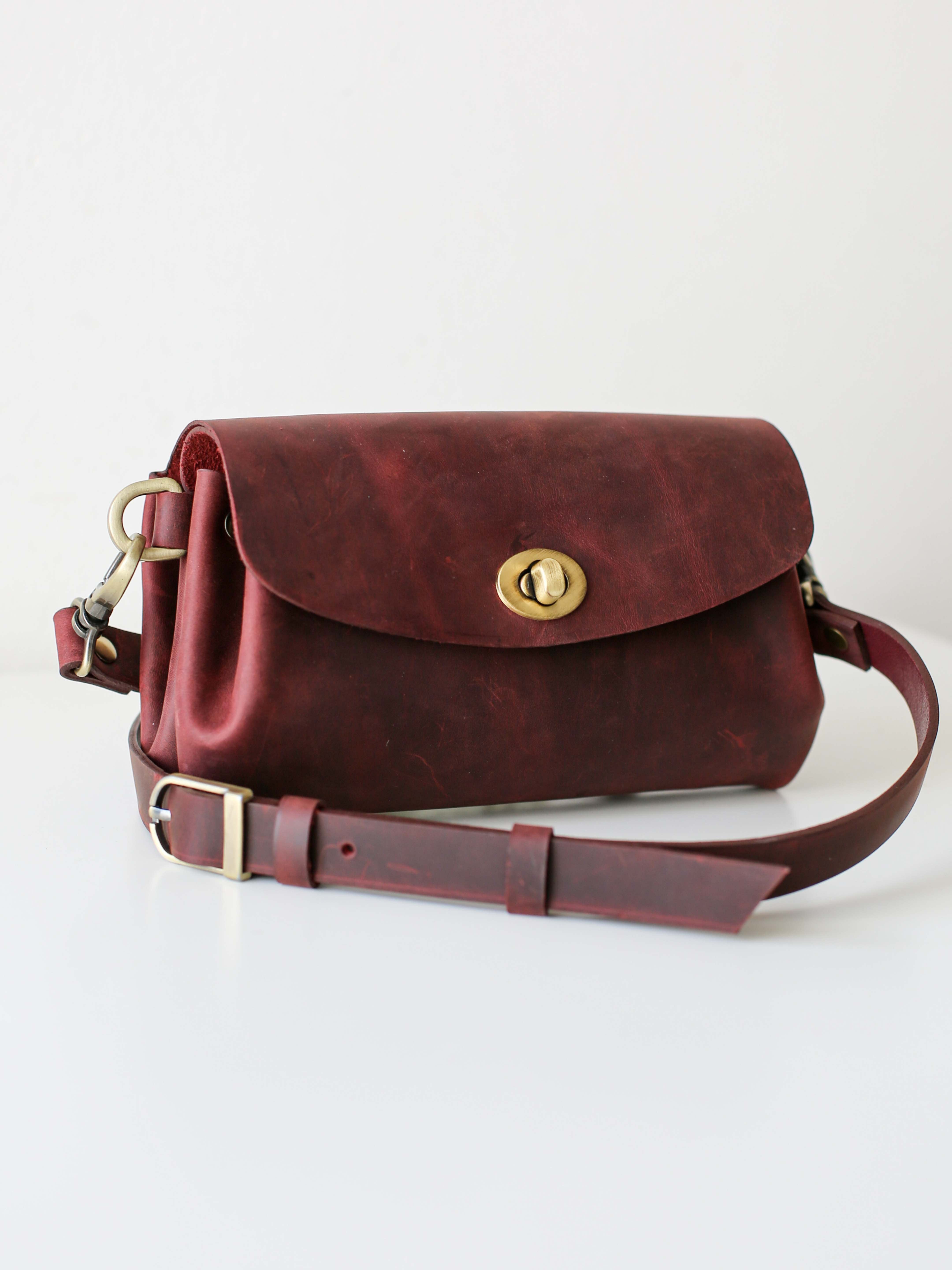 Donatella Mini Leather Purse