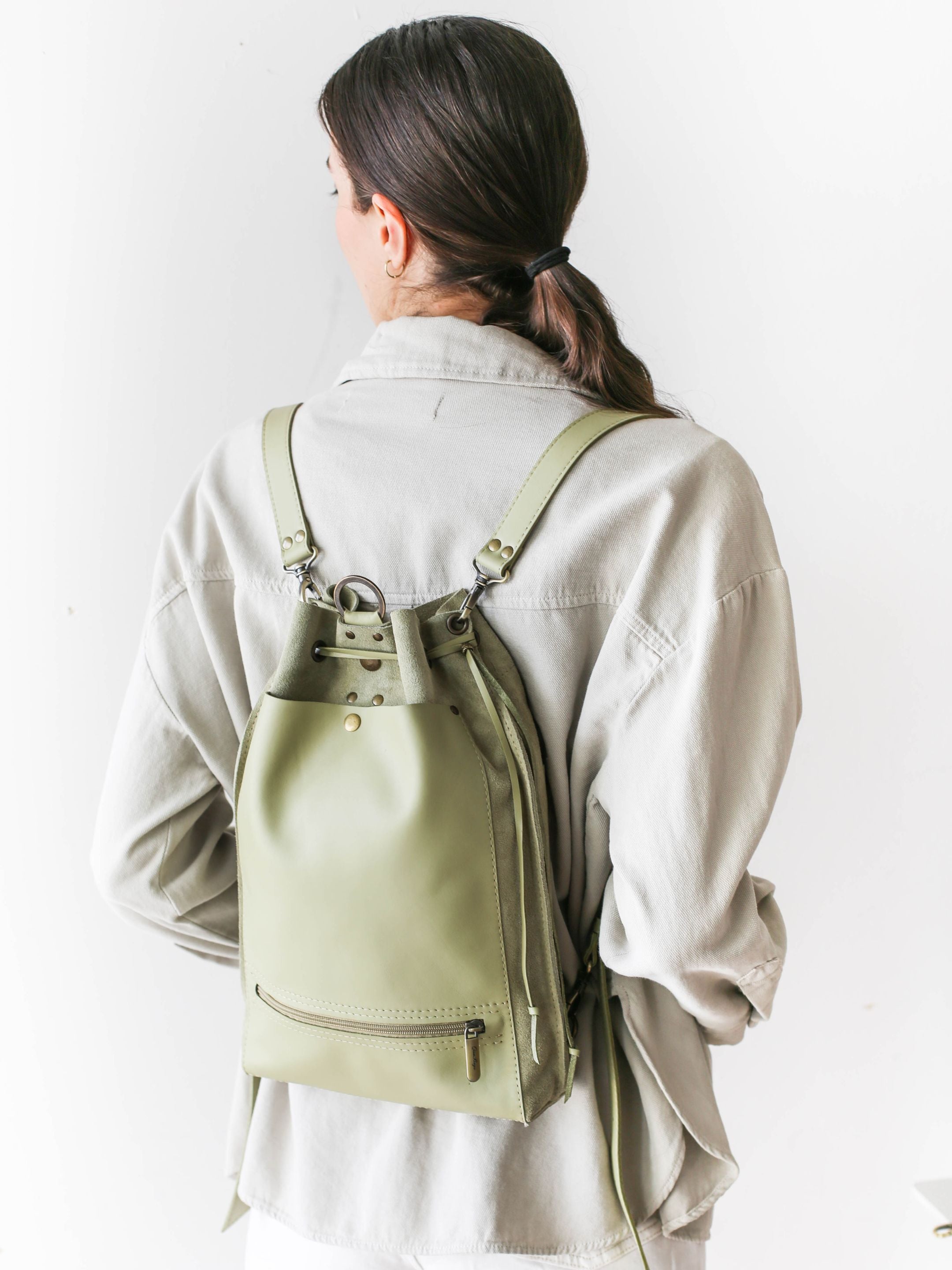 MAKU Backpack (Suede & Leather)