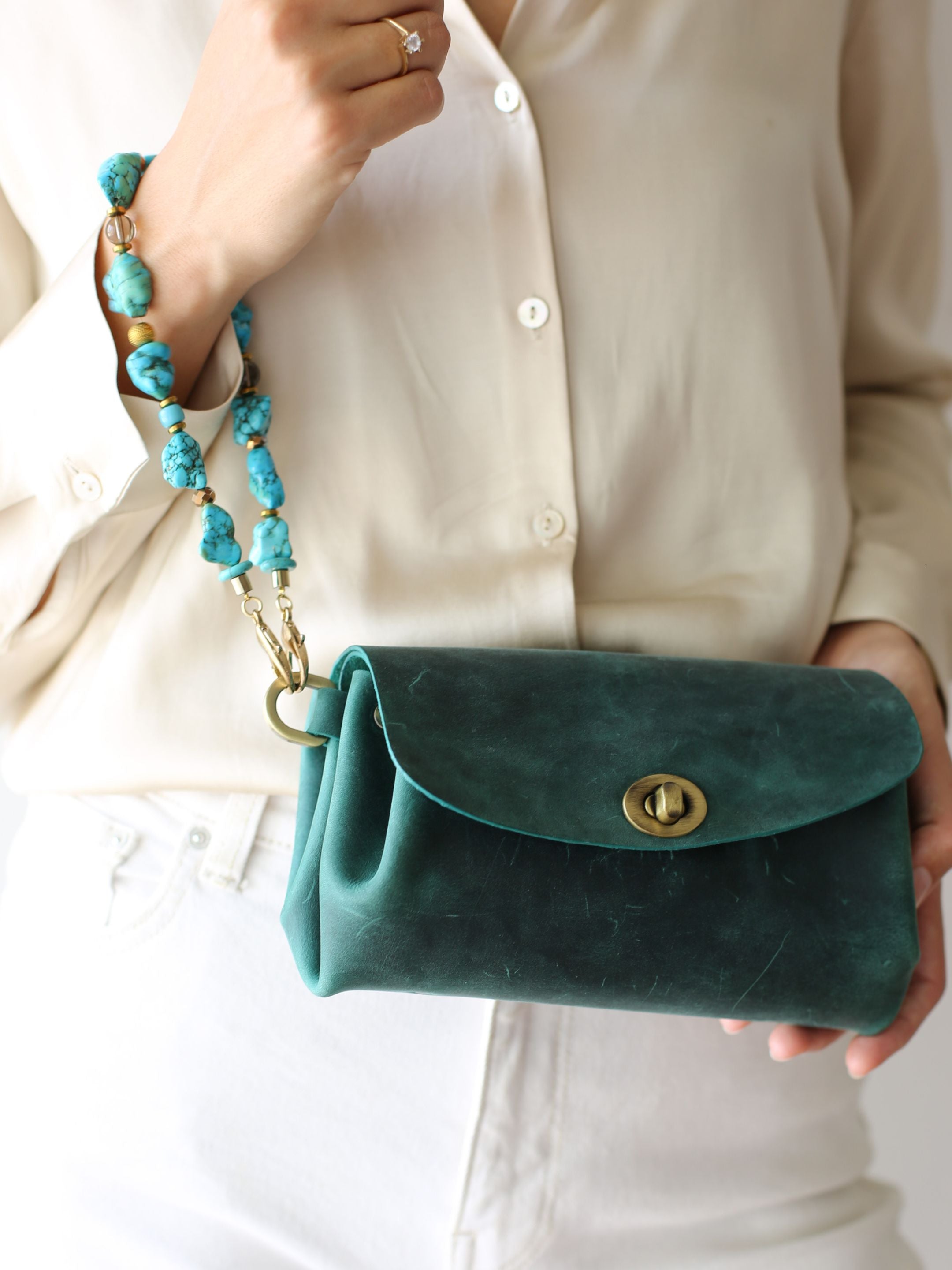 Semi Precious Stone Strap