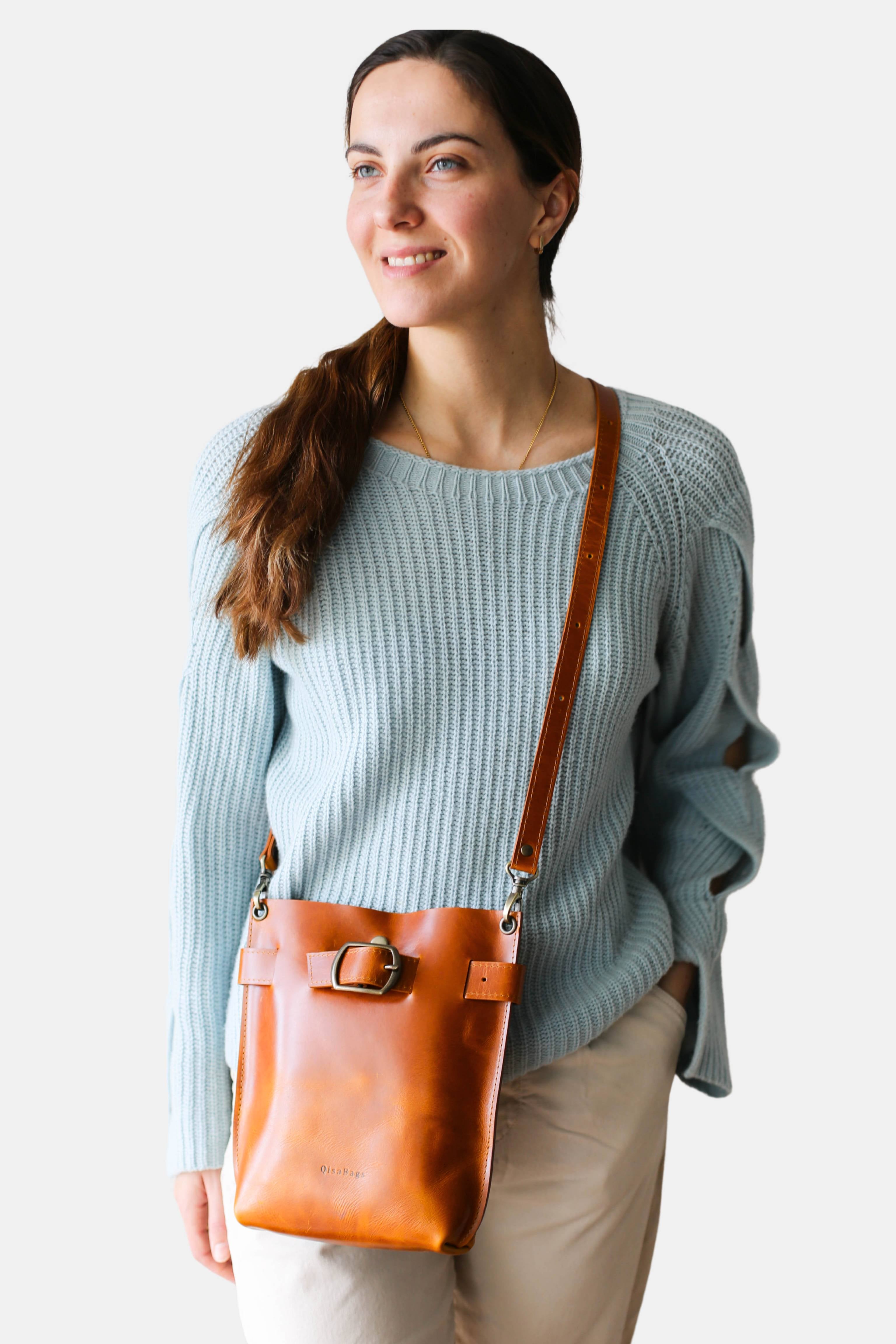 Valentina Small Leather Bag