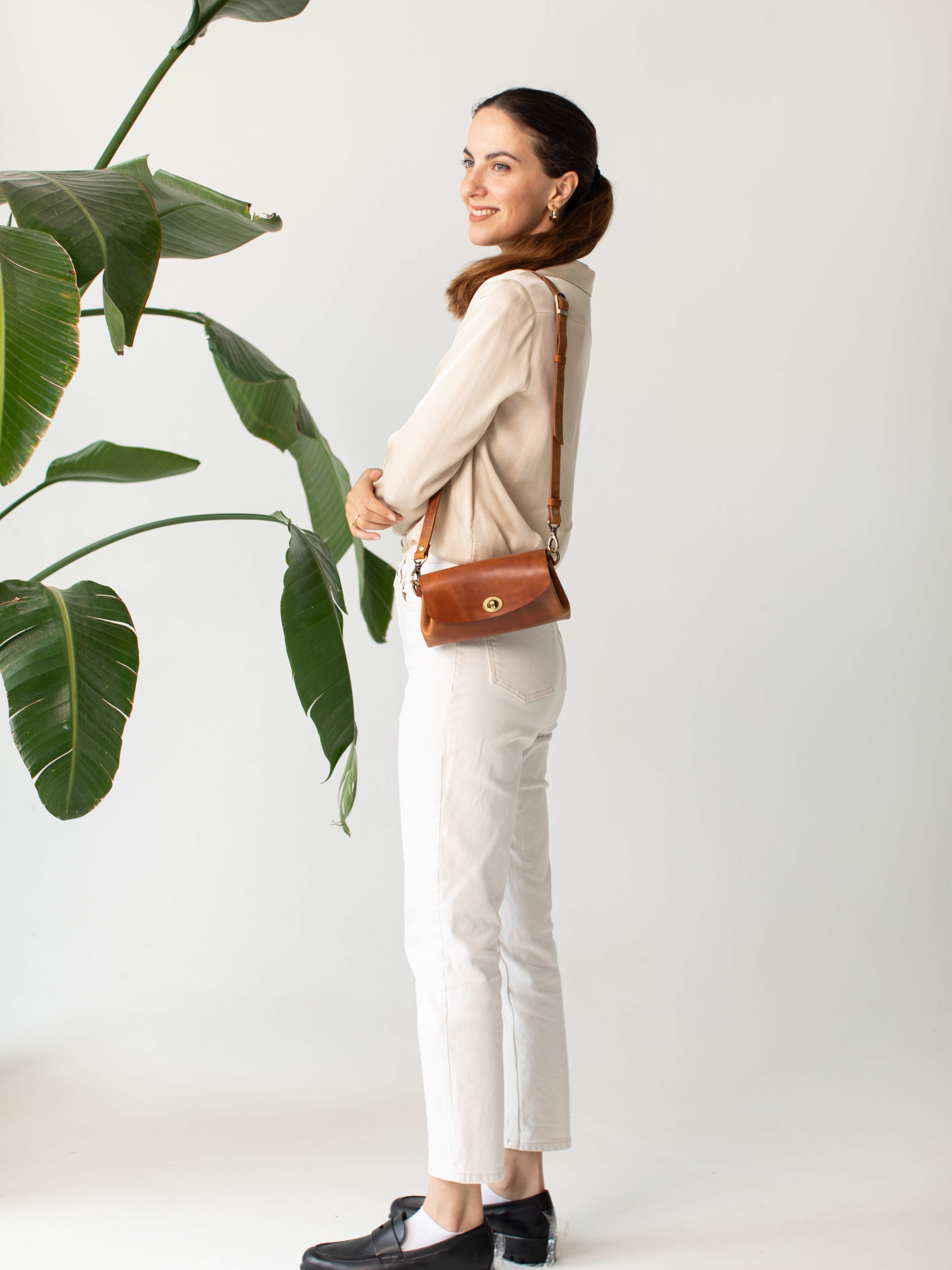 Donatella Mini Leather Purse