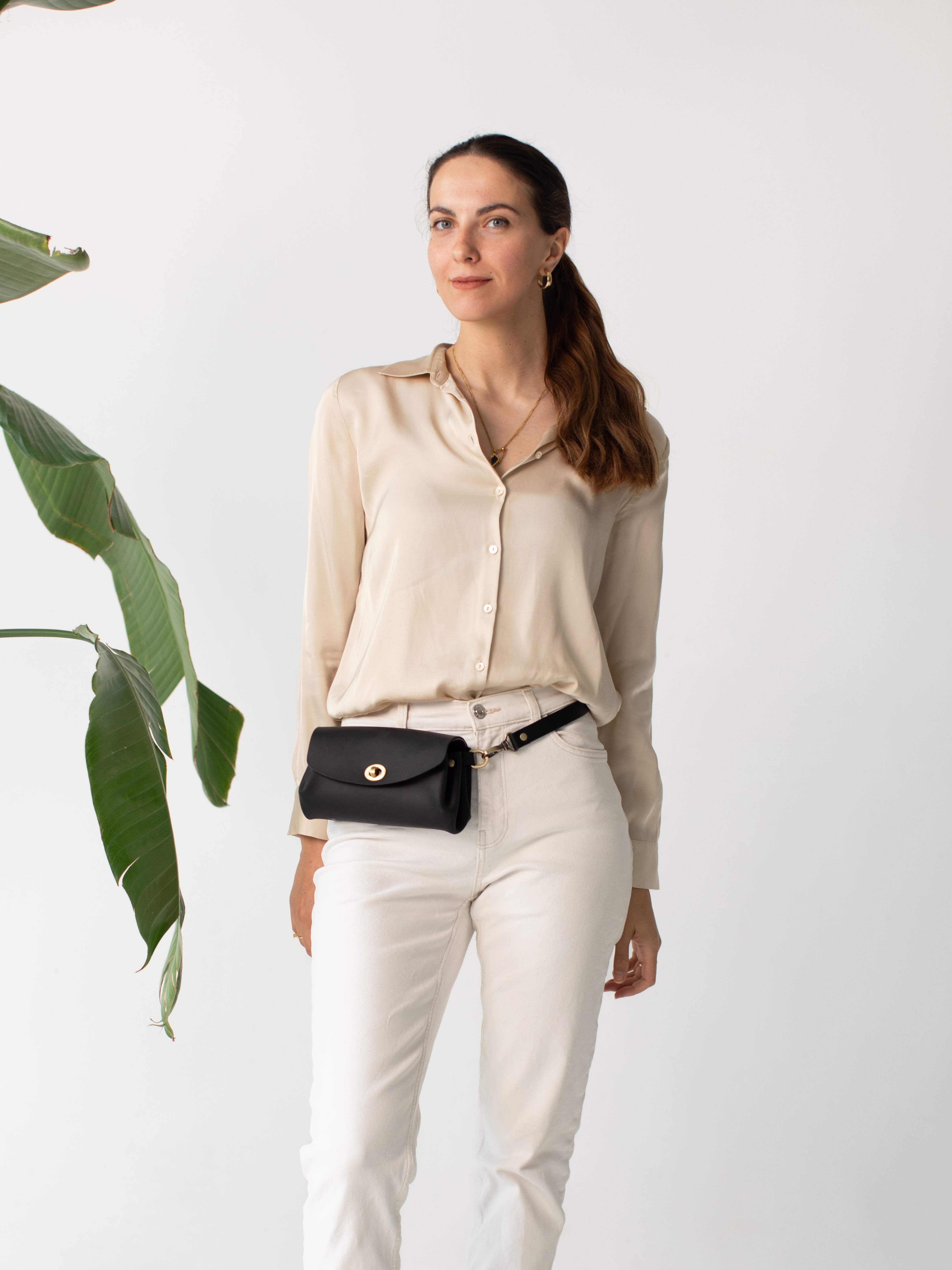 Donatella Mini Leather Purse