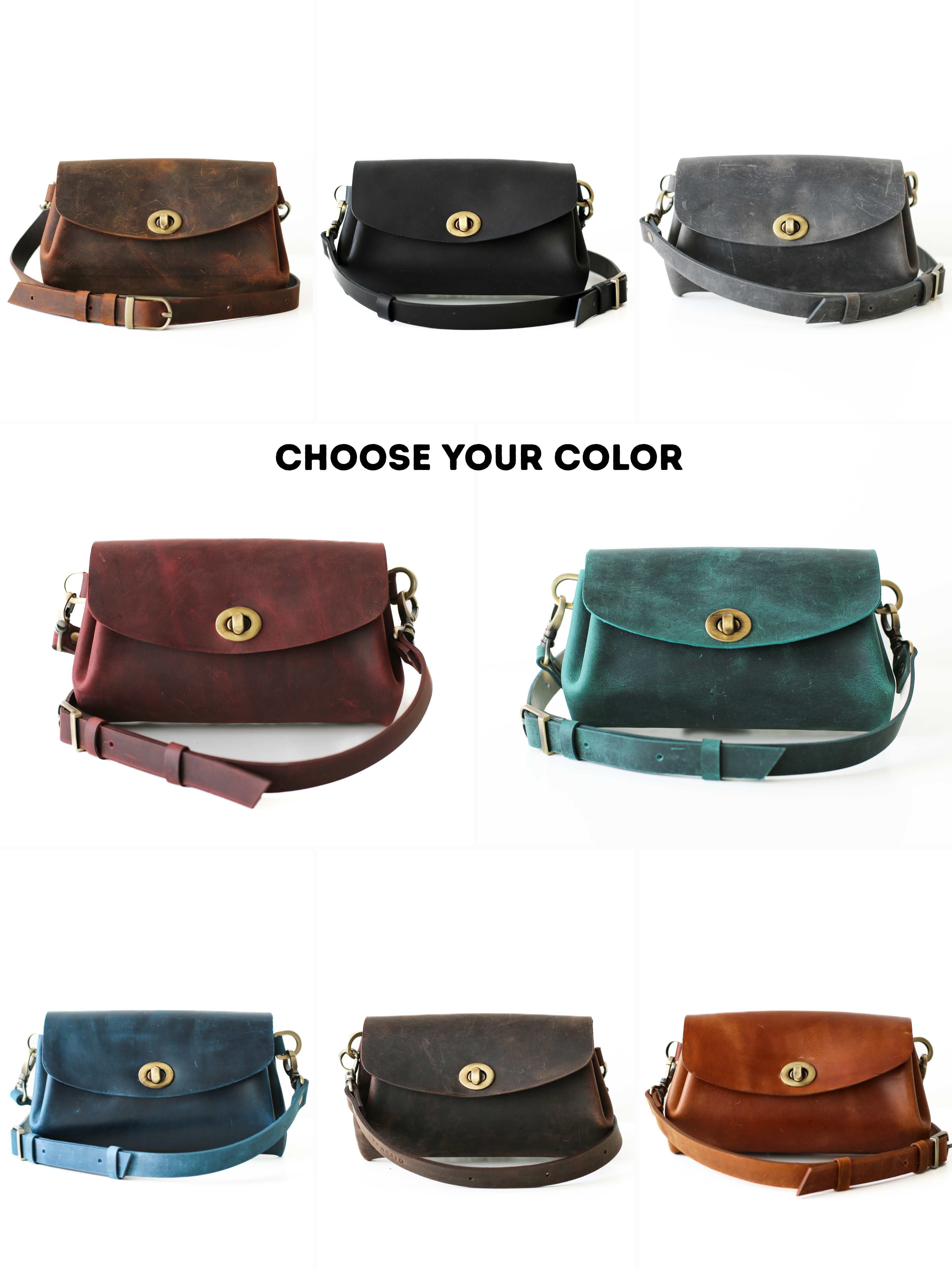 Donatella Mini Leather Purse