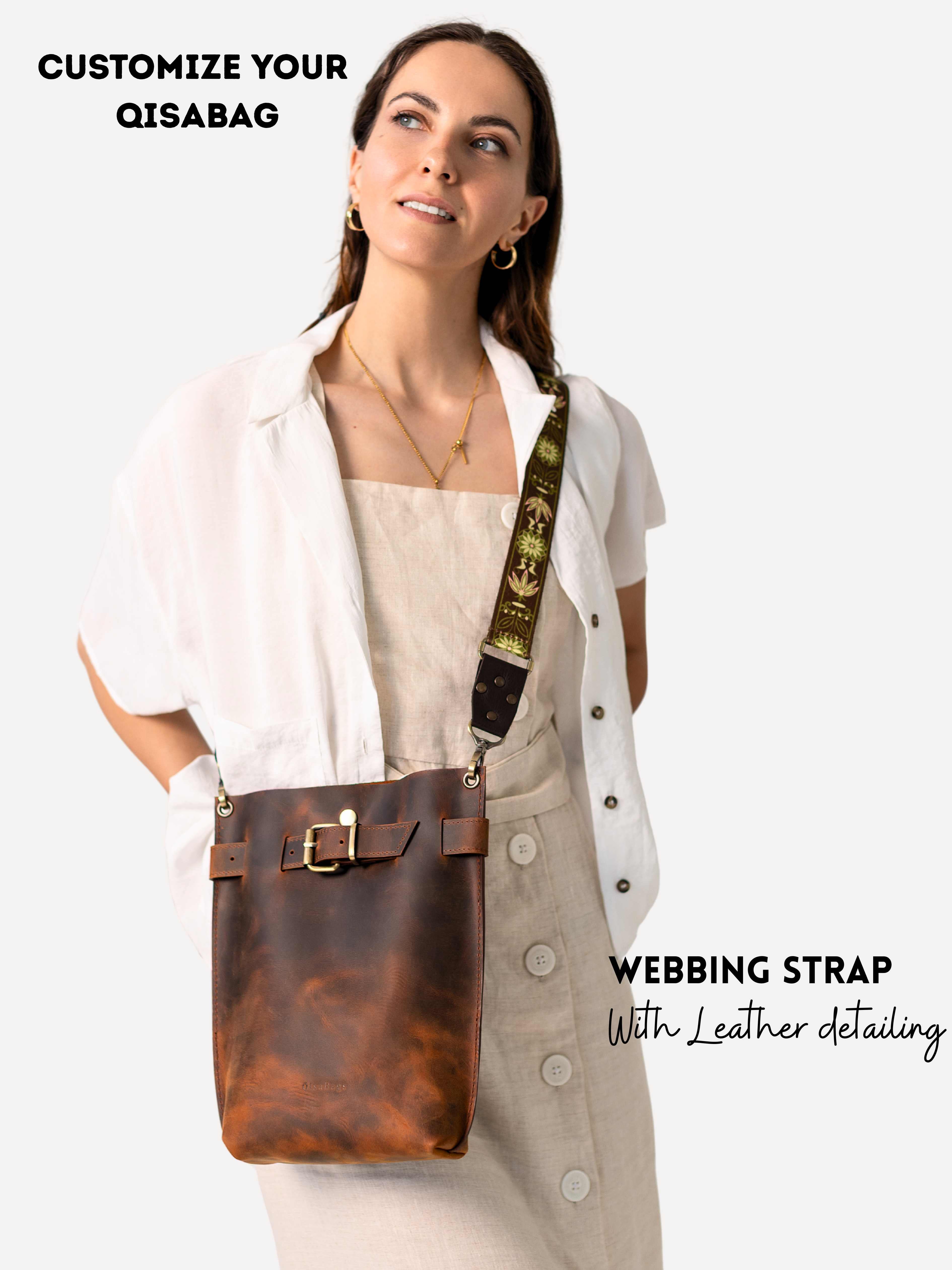 Dark Brown Standard Leather Bag