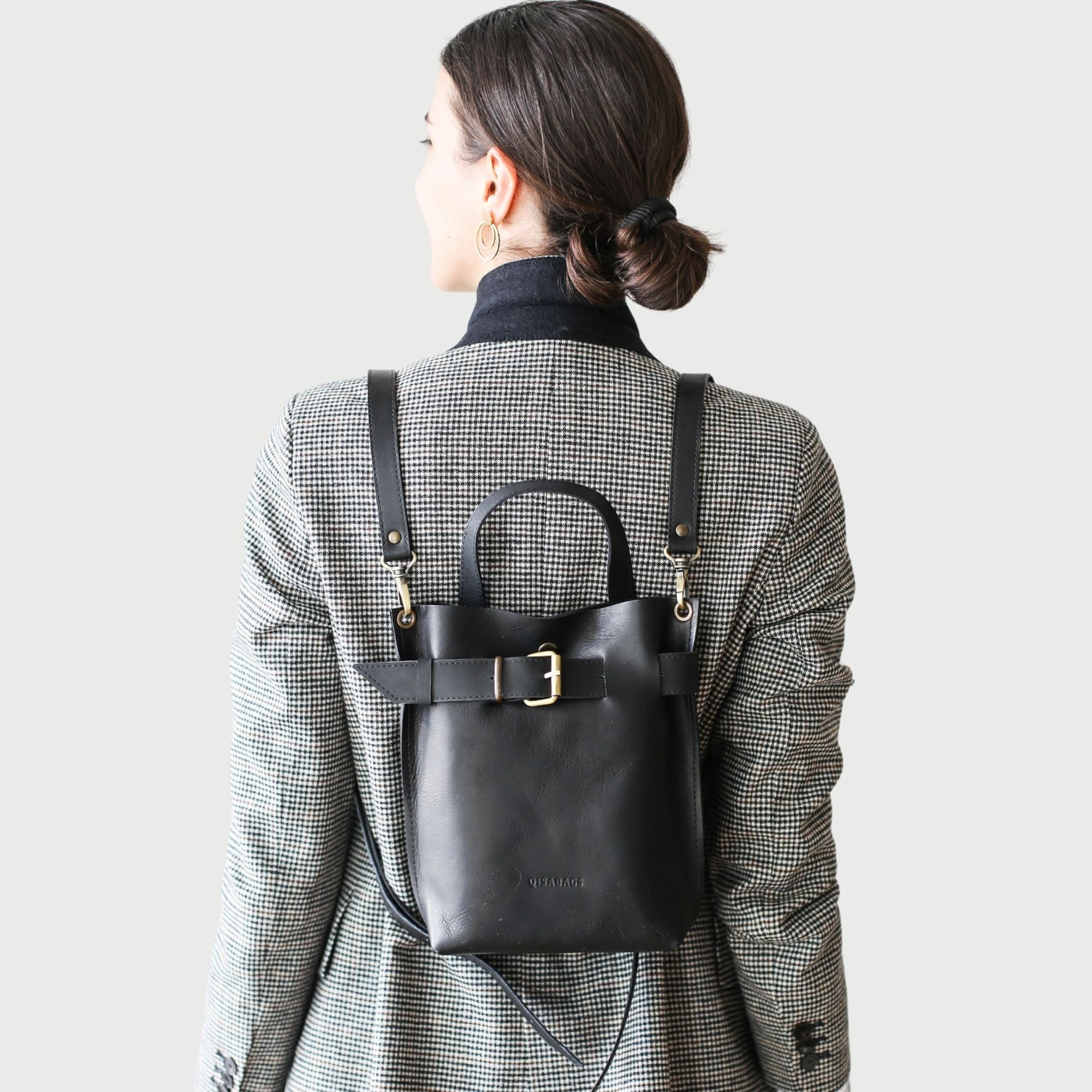 Mini Leather Backpack