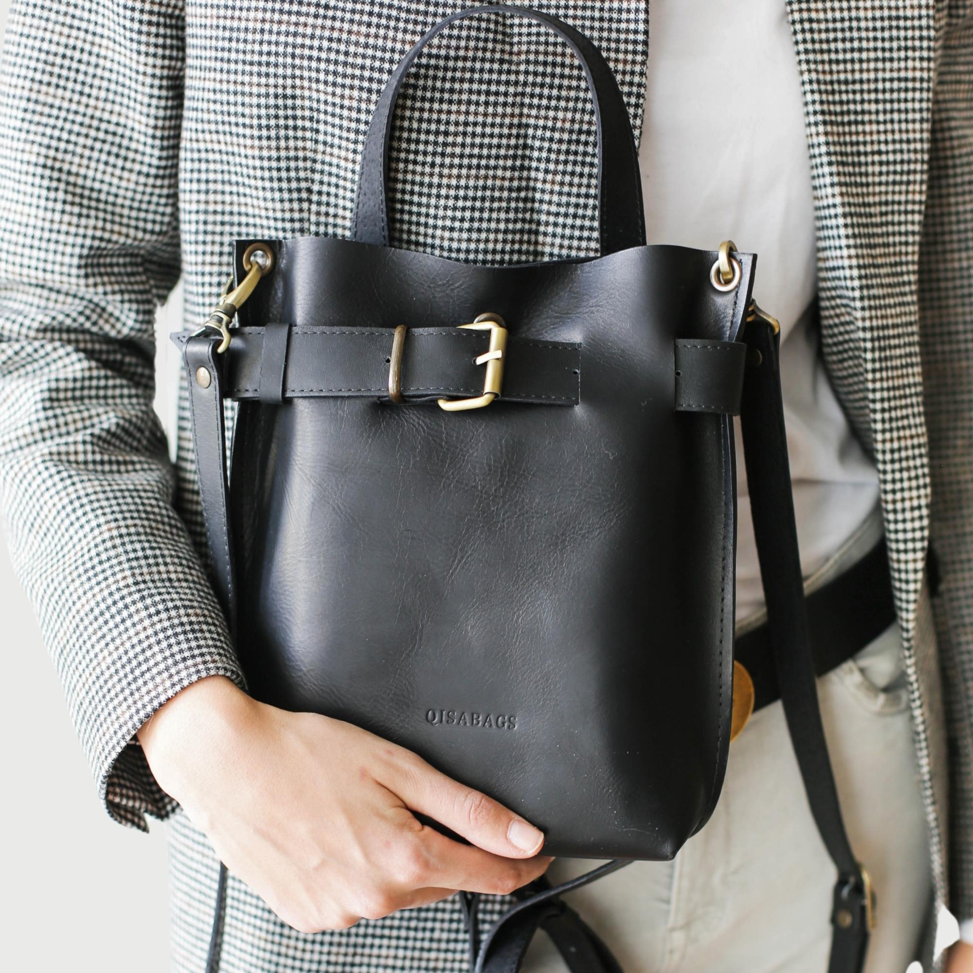 Black Leather Bag