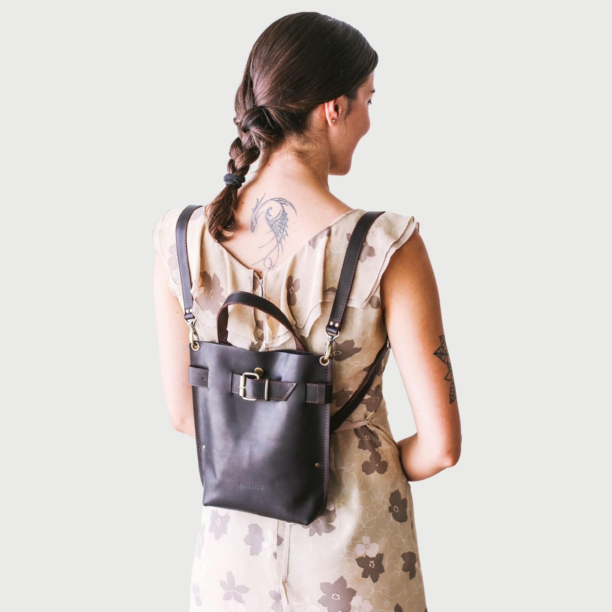 Mini Leather Backpack