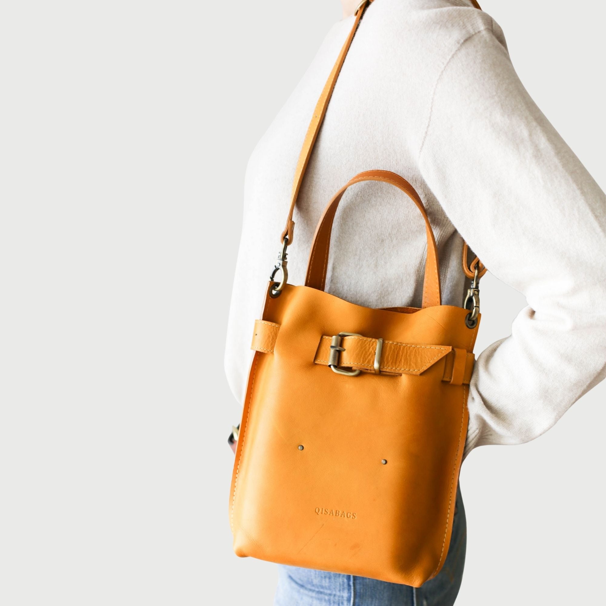 Mini Leather Backpack