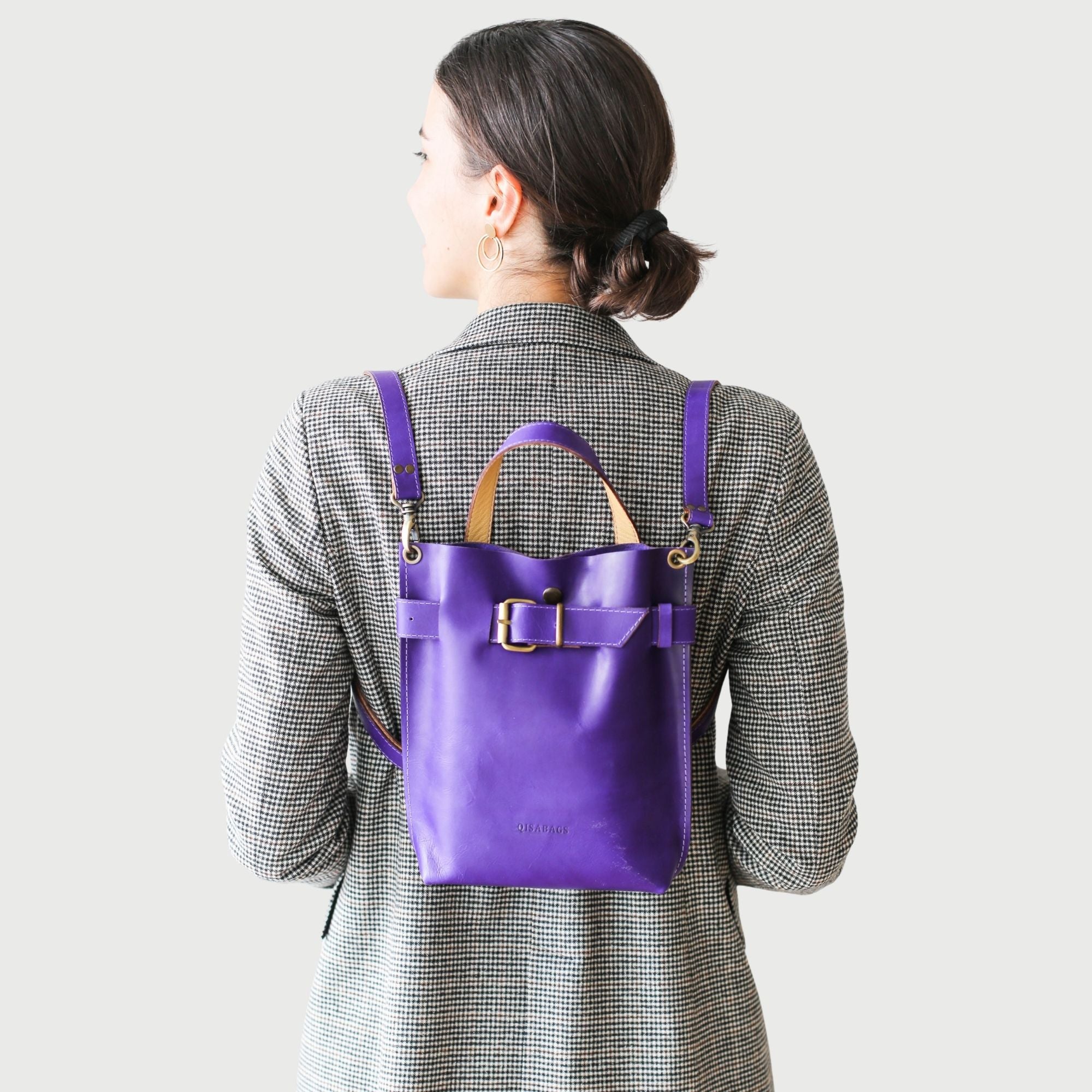 Mini Leather Backpack