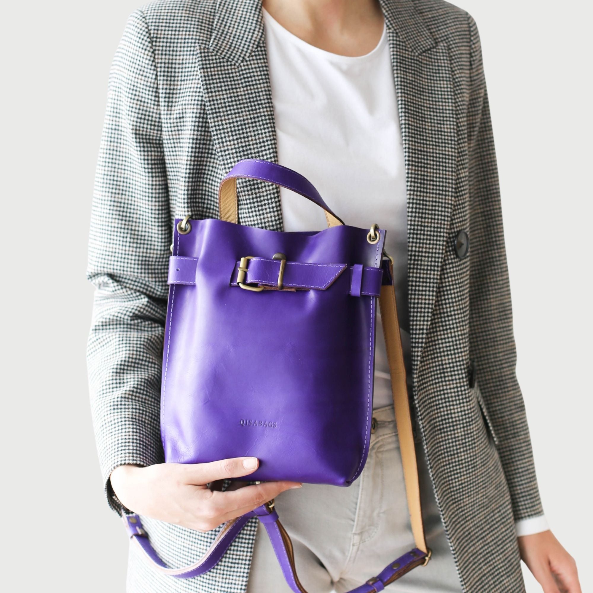 Mini Leather Backpack