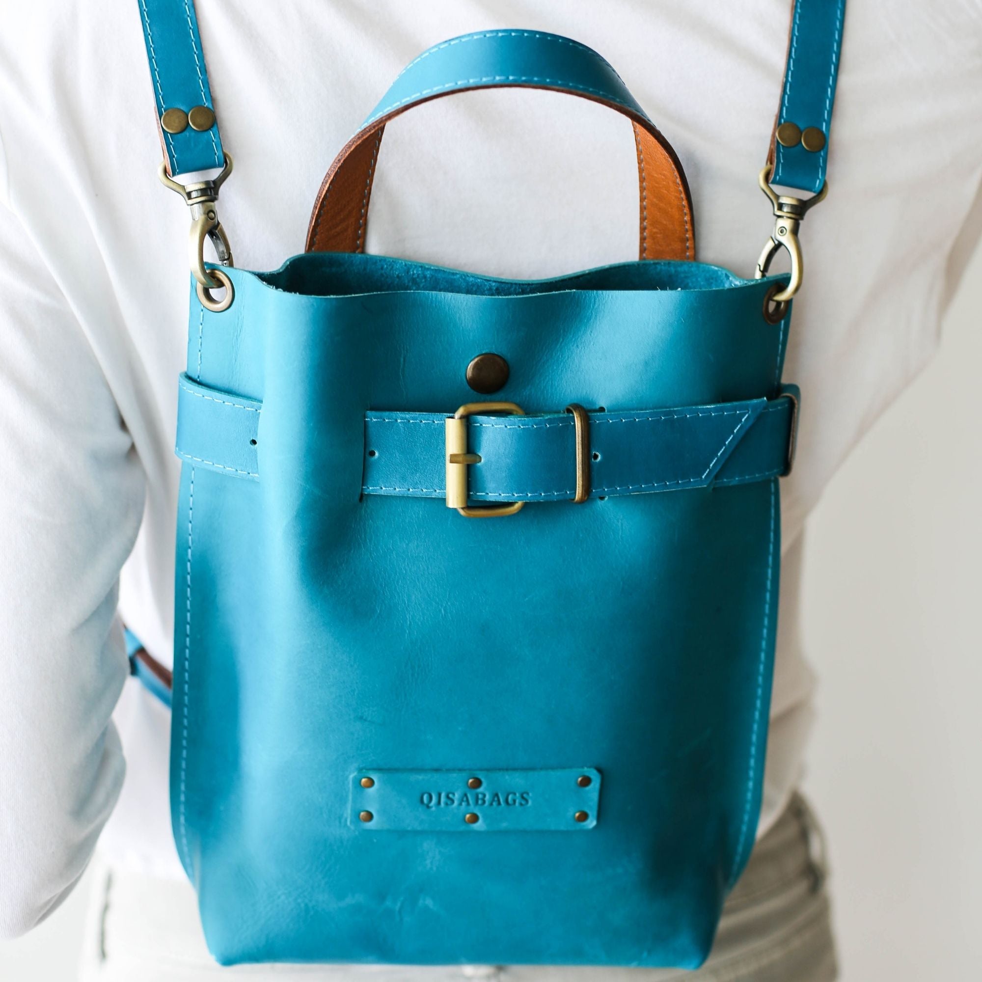 Mini Leather Backpack