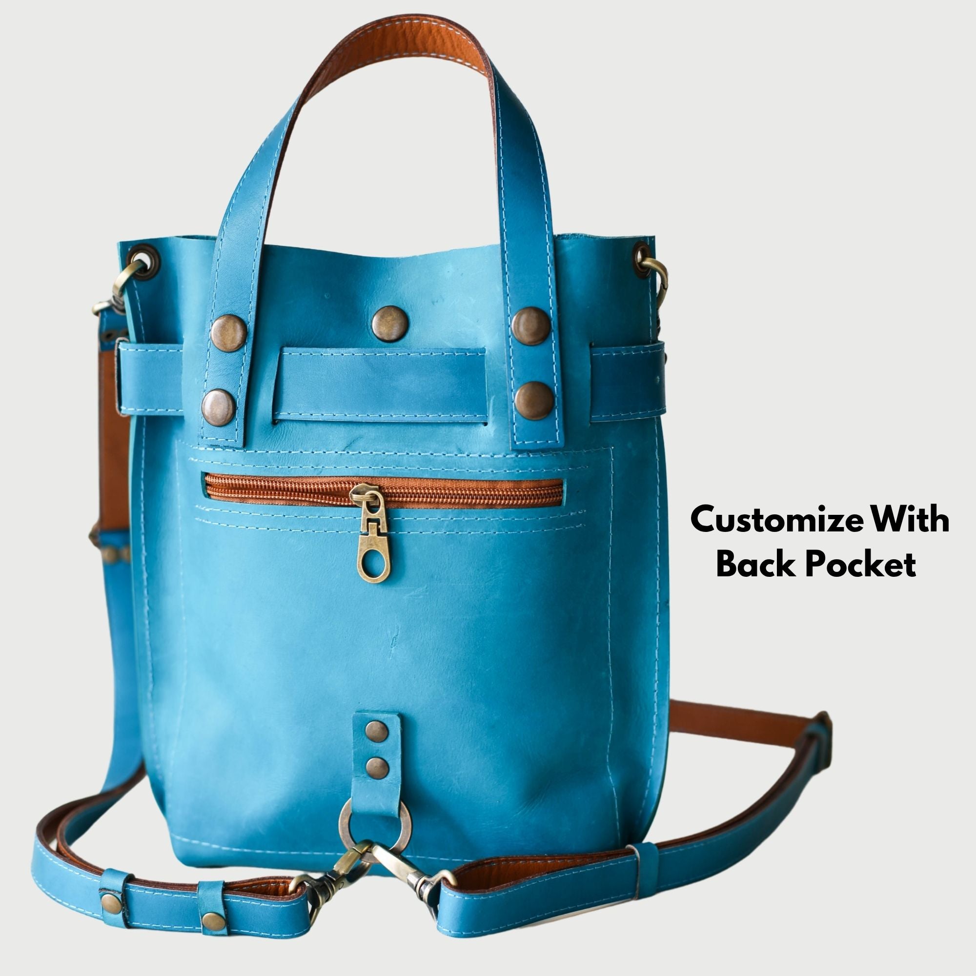 Mini Leather Backpack