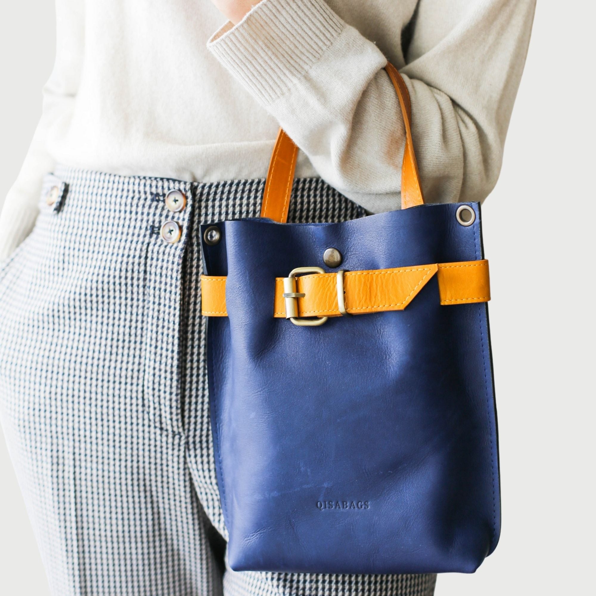 Mini Leather Backpack