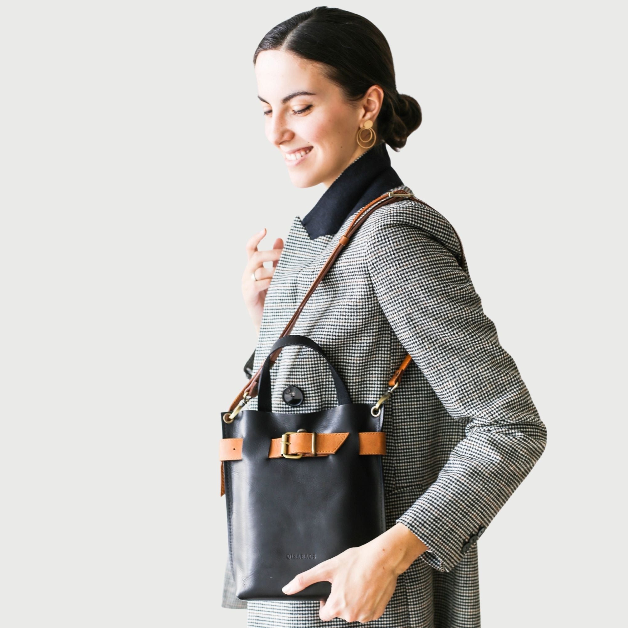 Mini Leather Backpack