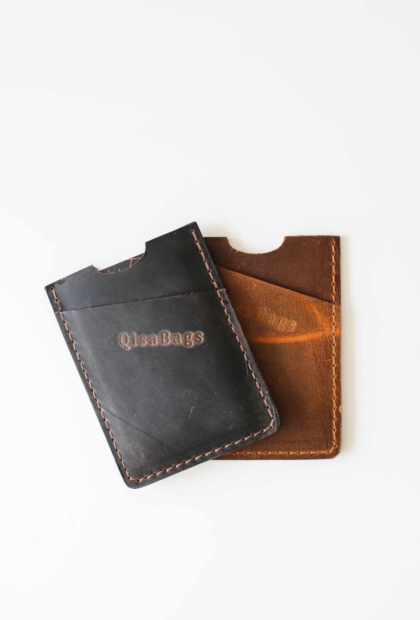 leather card holder