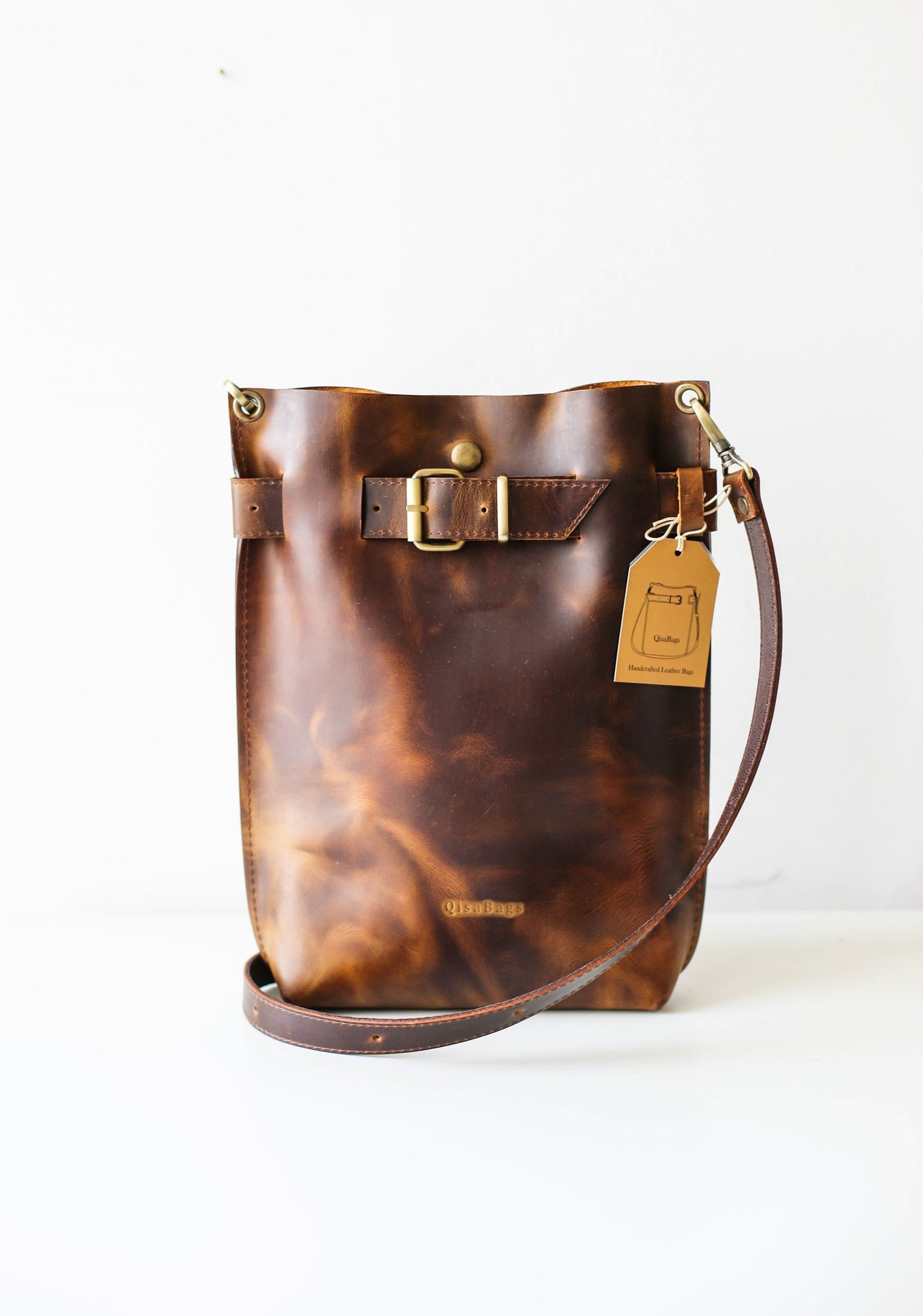 Vintage Leather Backpack