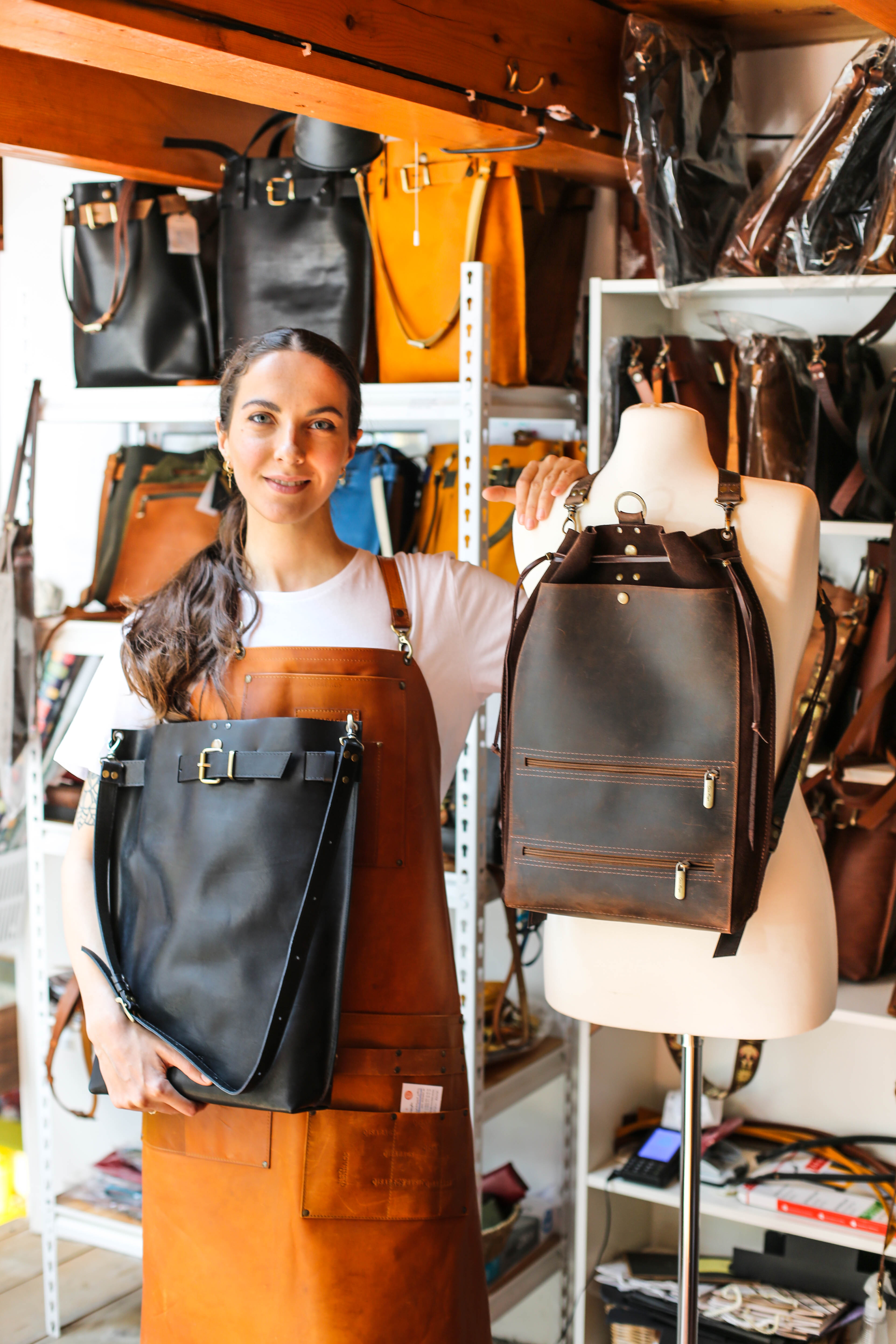 leather bags store in georgia