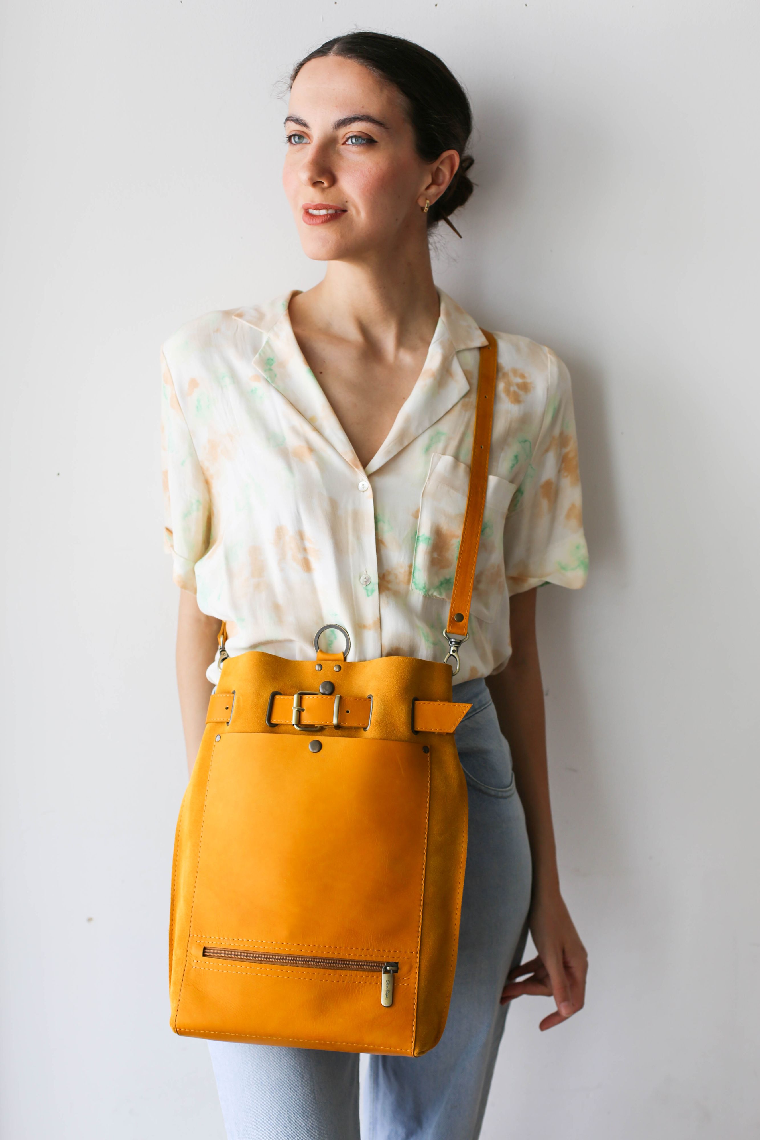 soft leather crossbody bag