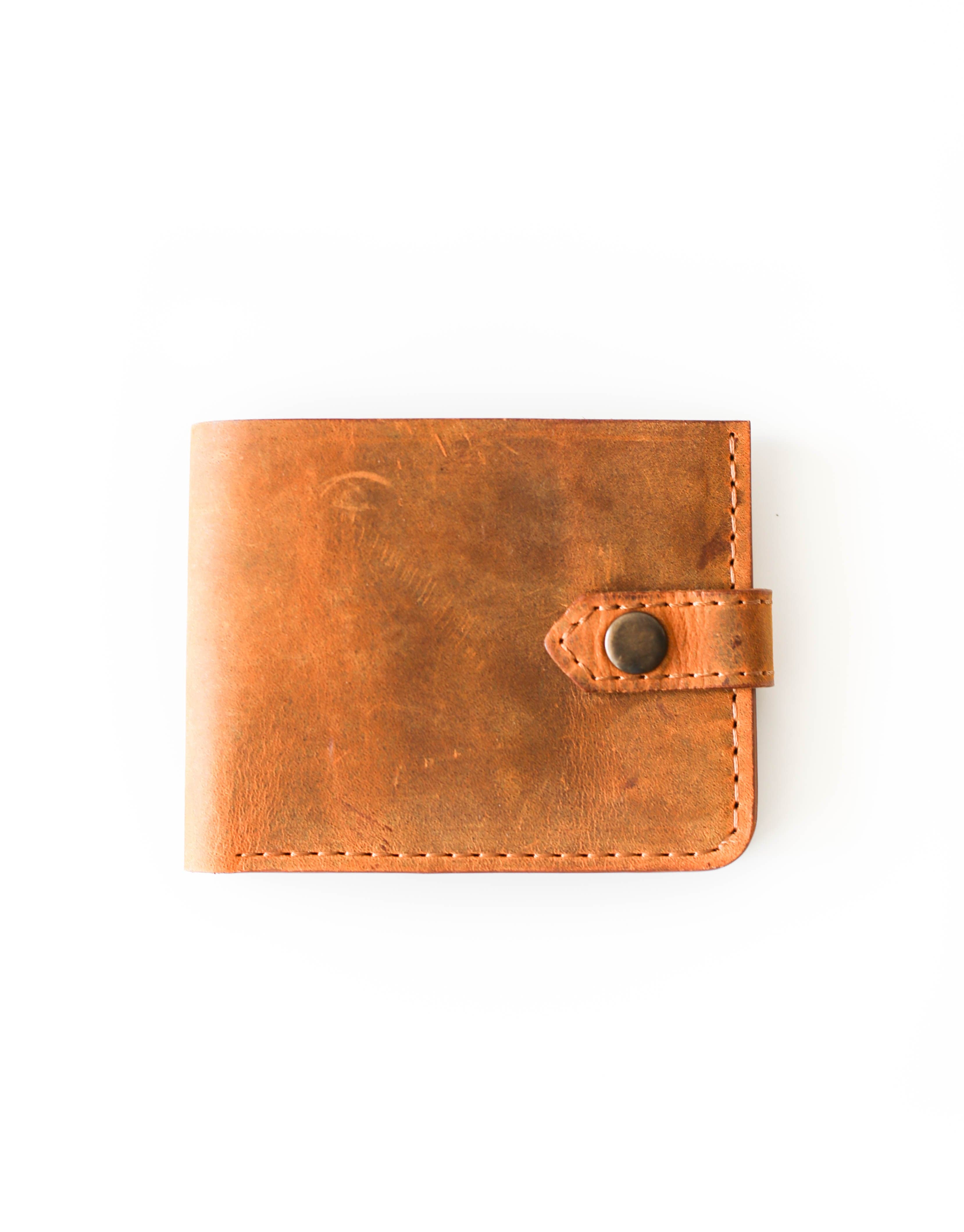 The Slim Wallet Vintage Brown