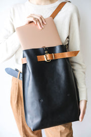 computer bag leather