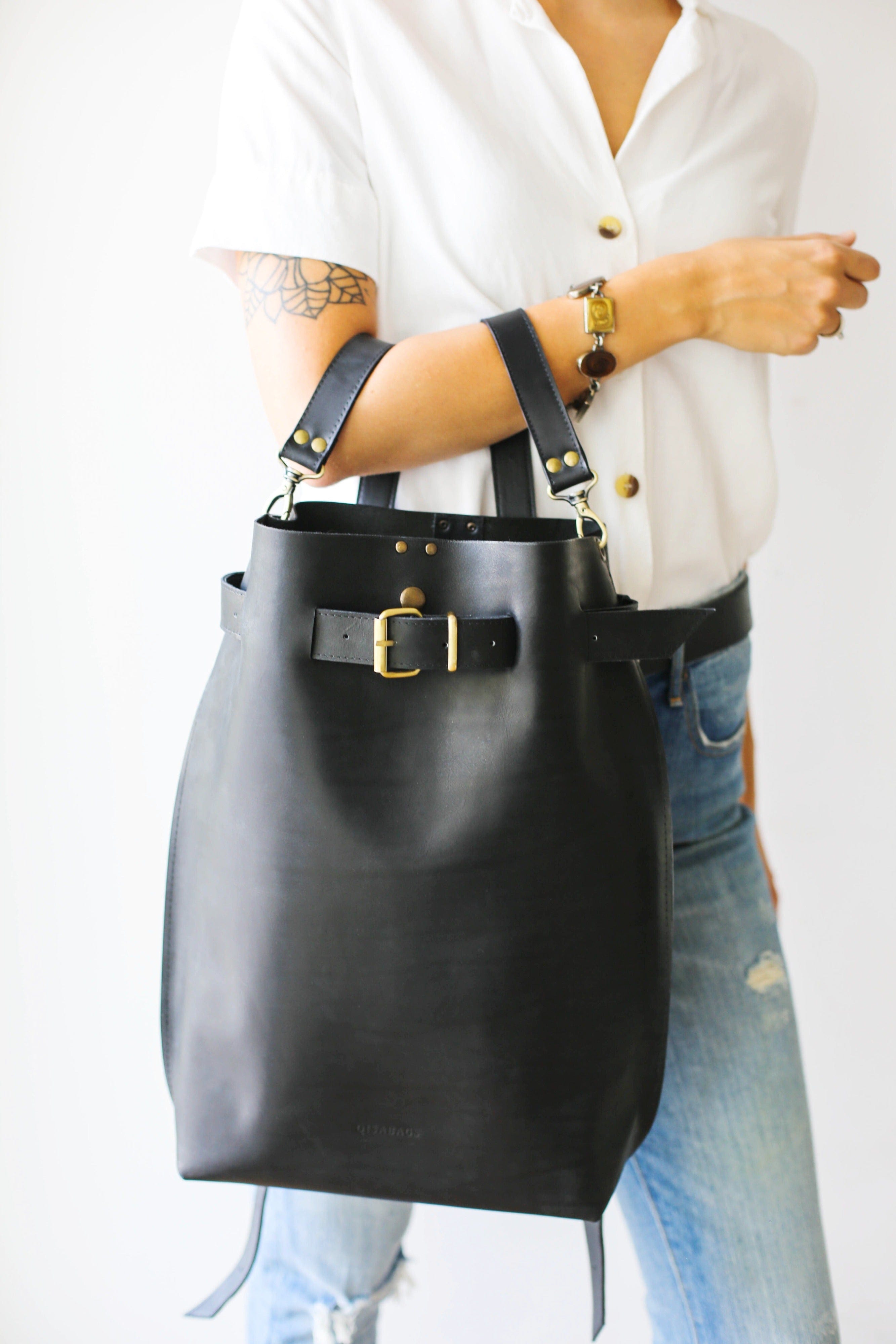 Handmade Large Leather Purse