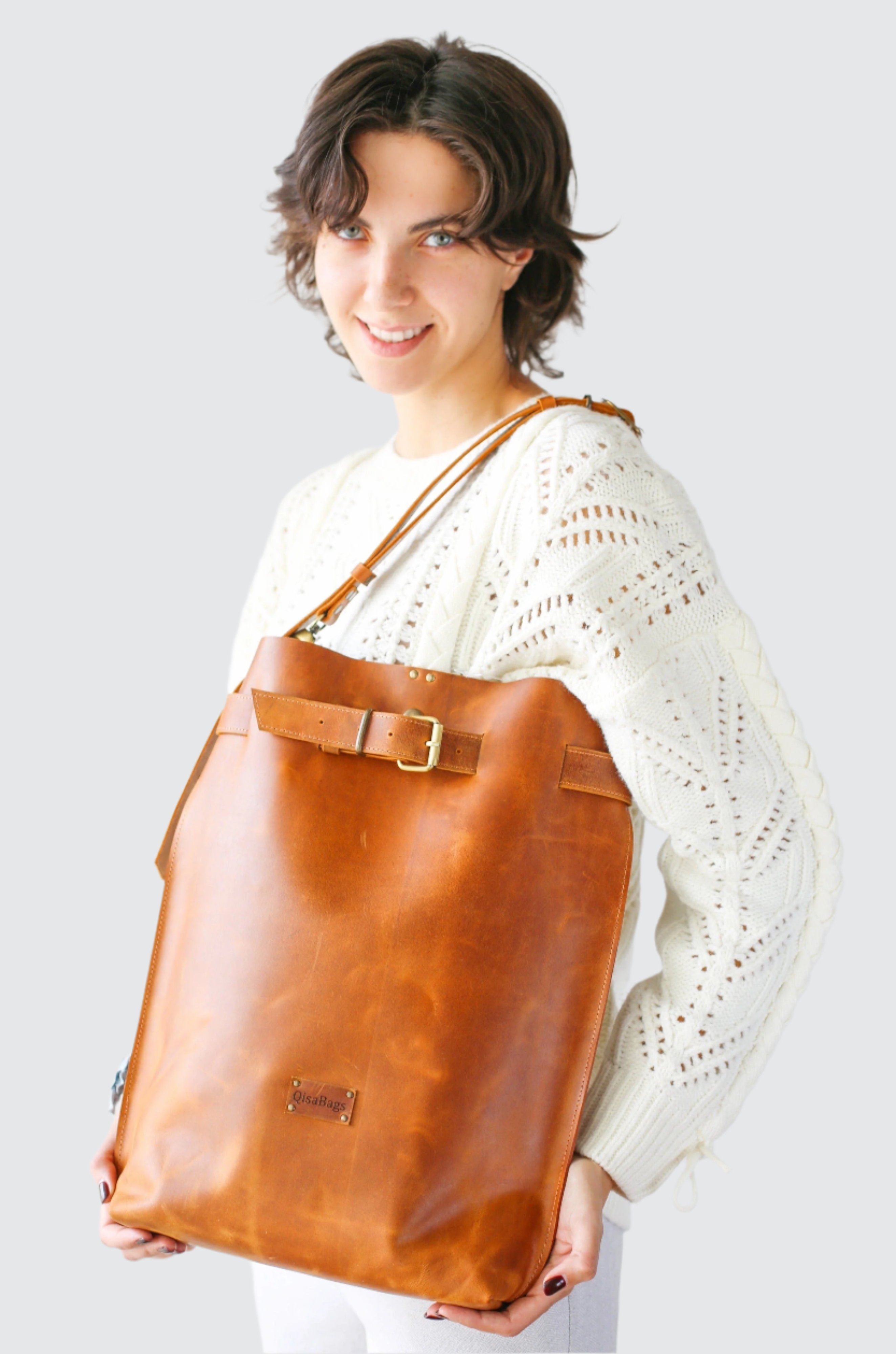 Large Leather Shoulder bag