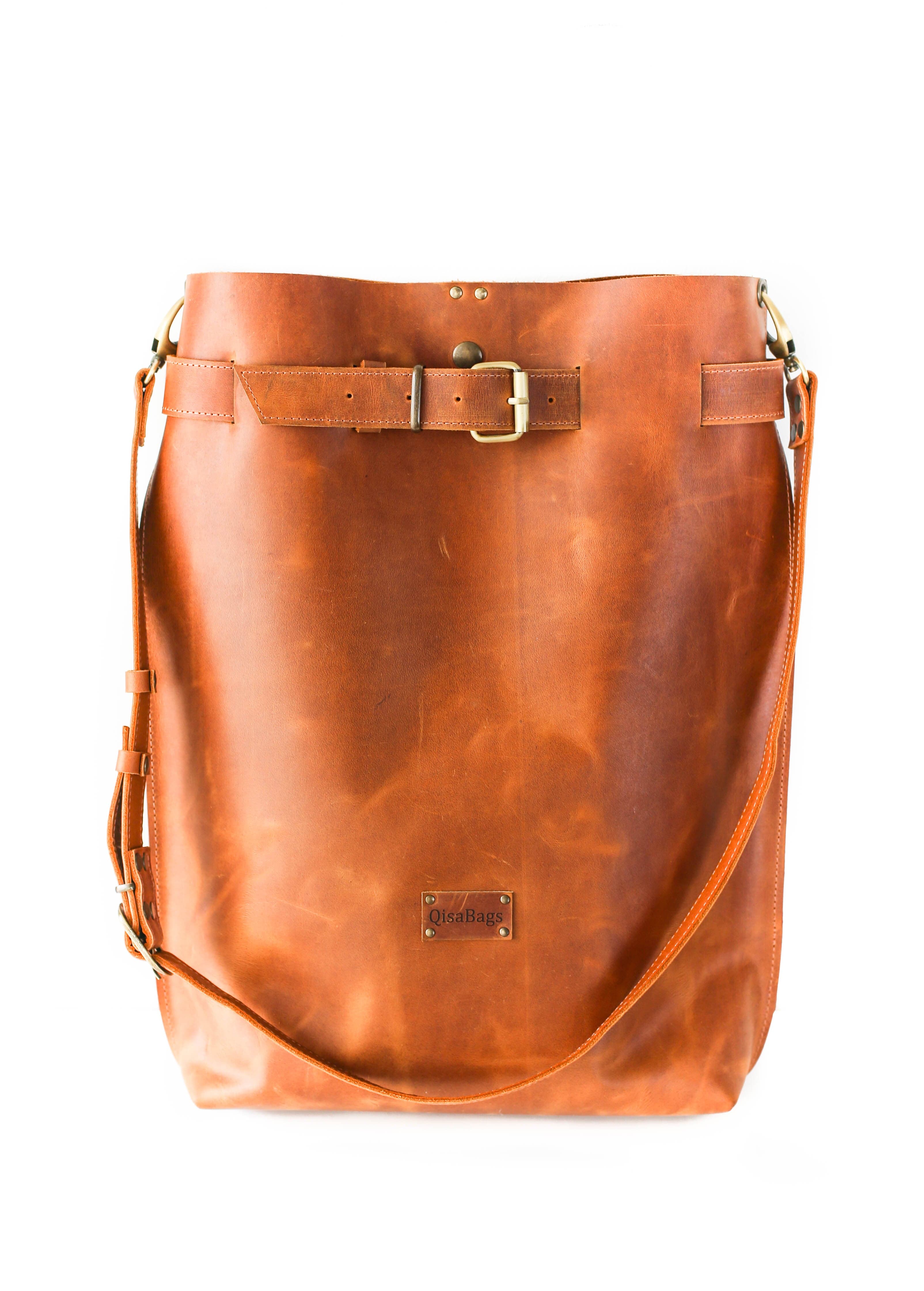 Vintage Leather Backpack