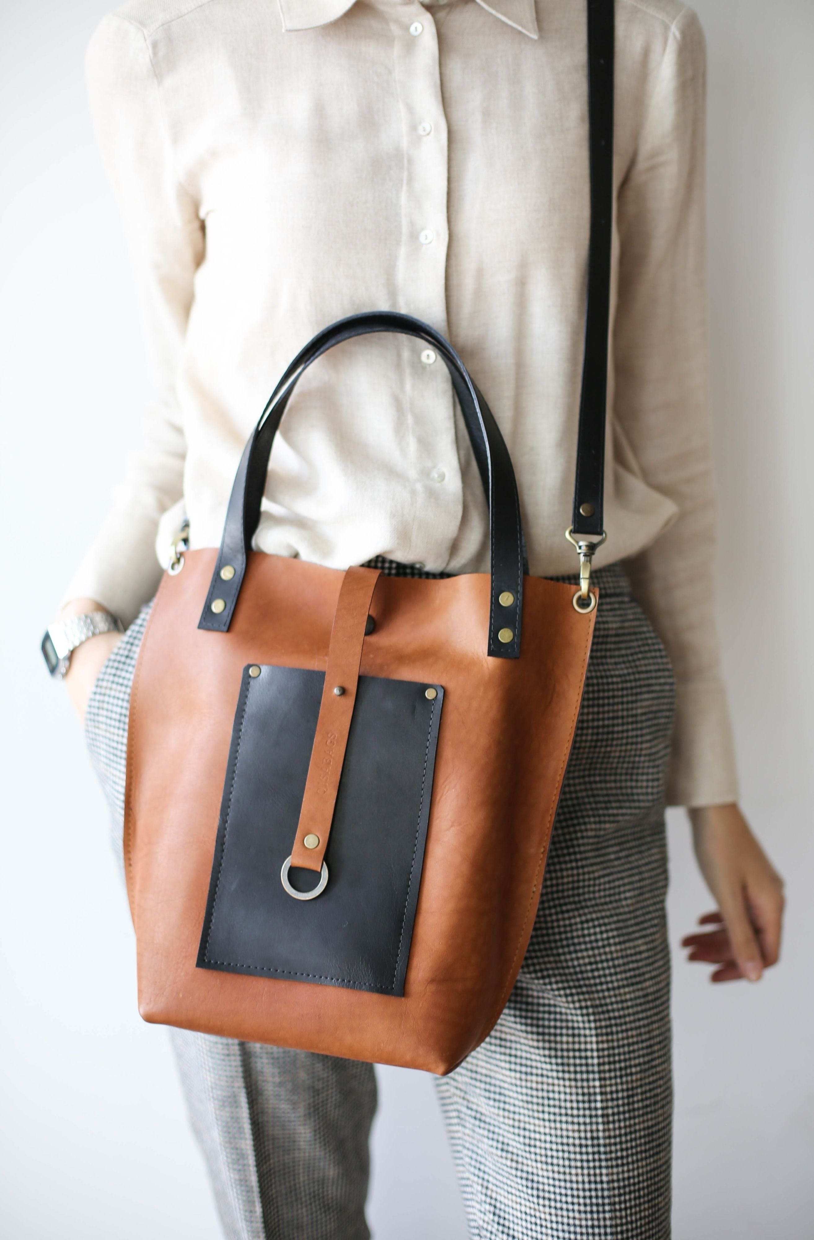 genuine leather crossbody bag