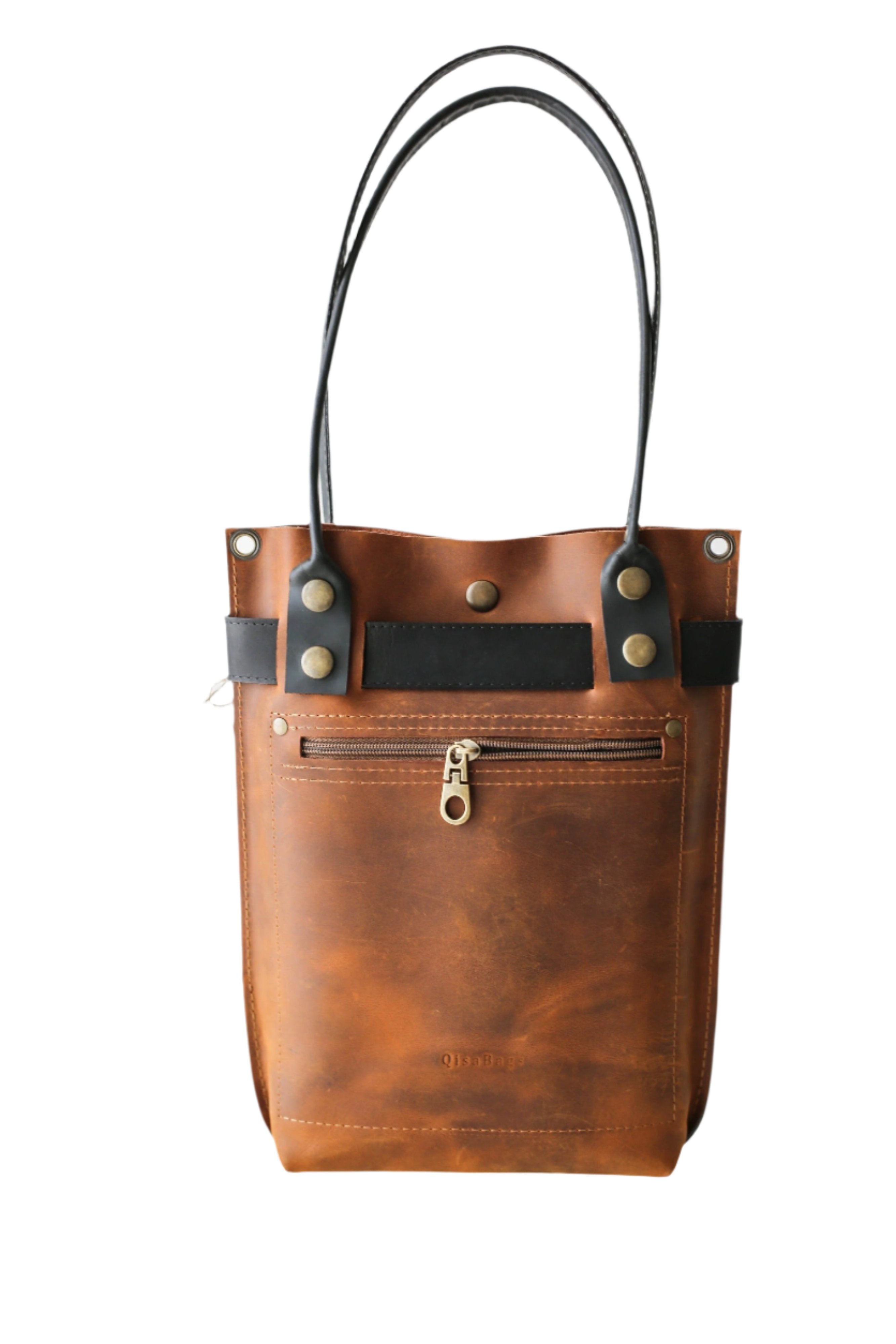 leather brown purses