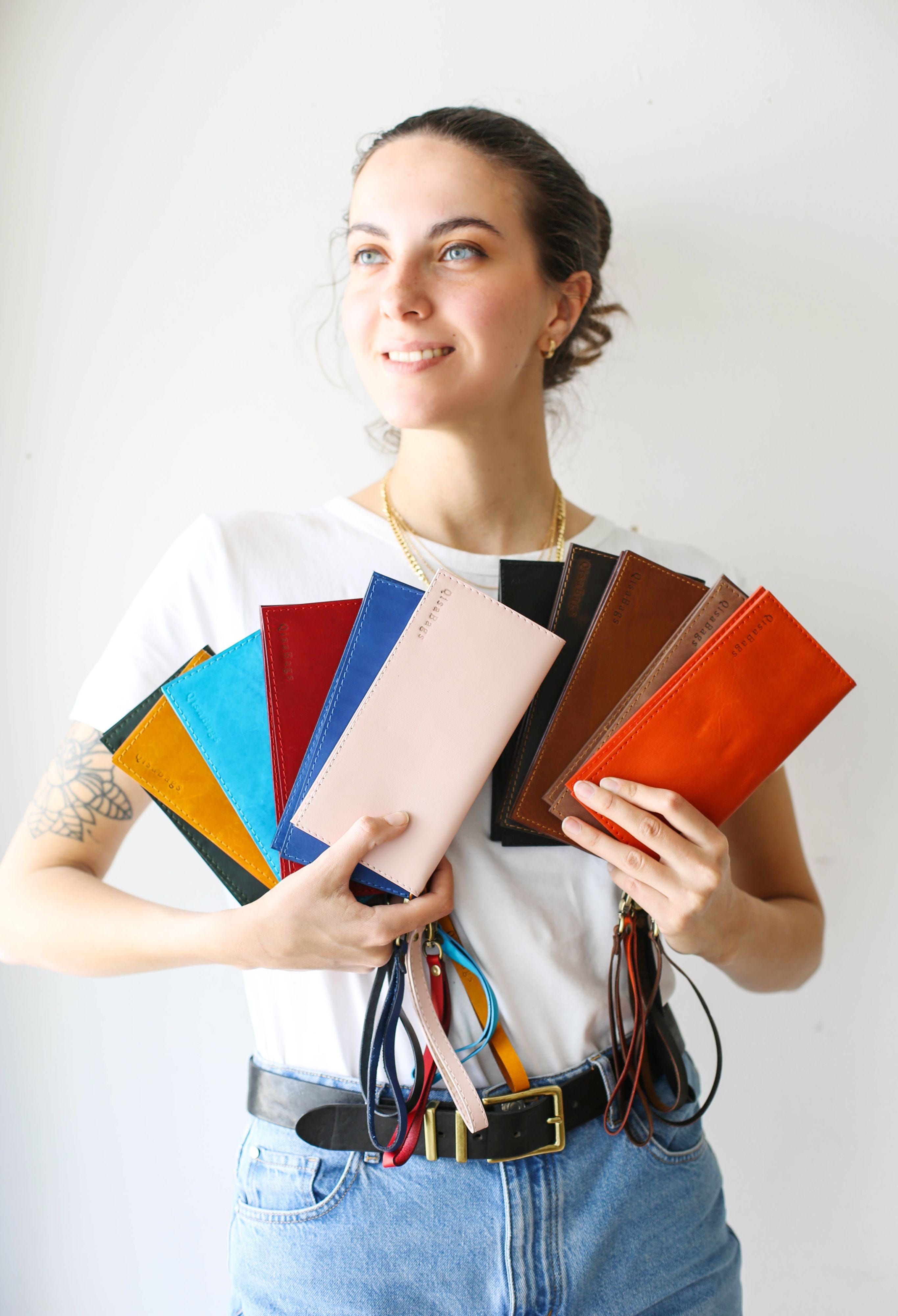 Colorful Long Leather Wallets N02