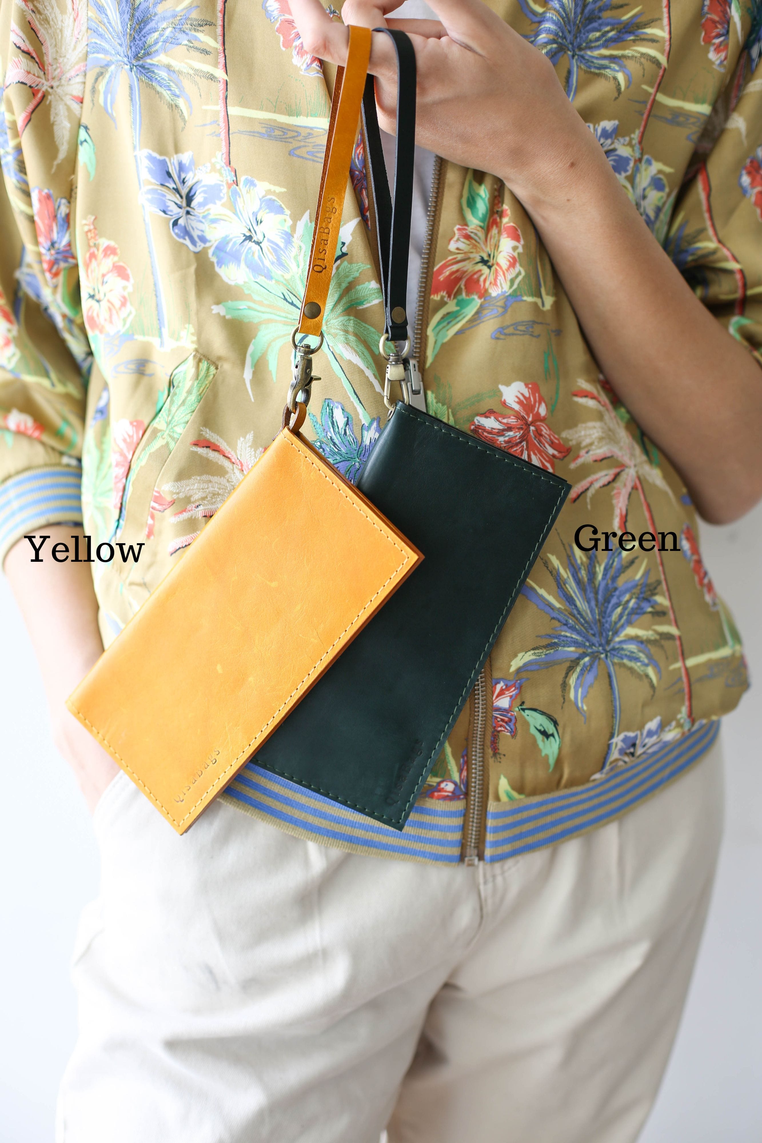 Colorful Long Leather Wallets N02