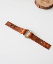 Minimalist leather bracelet 