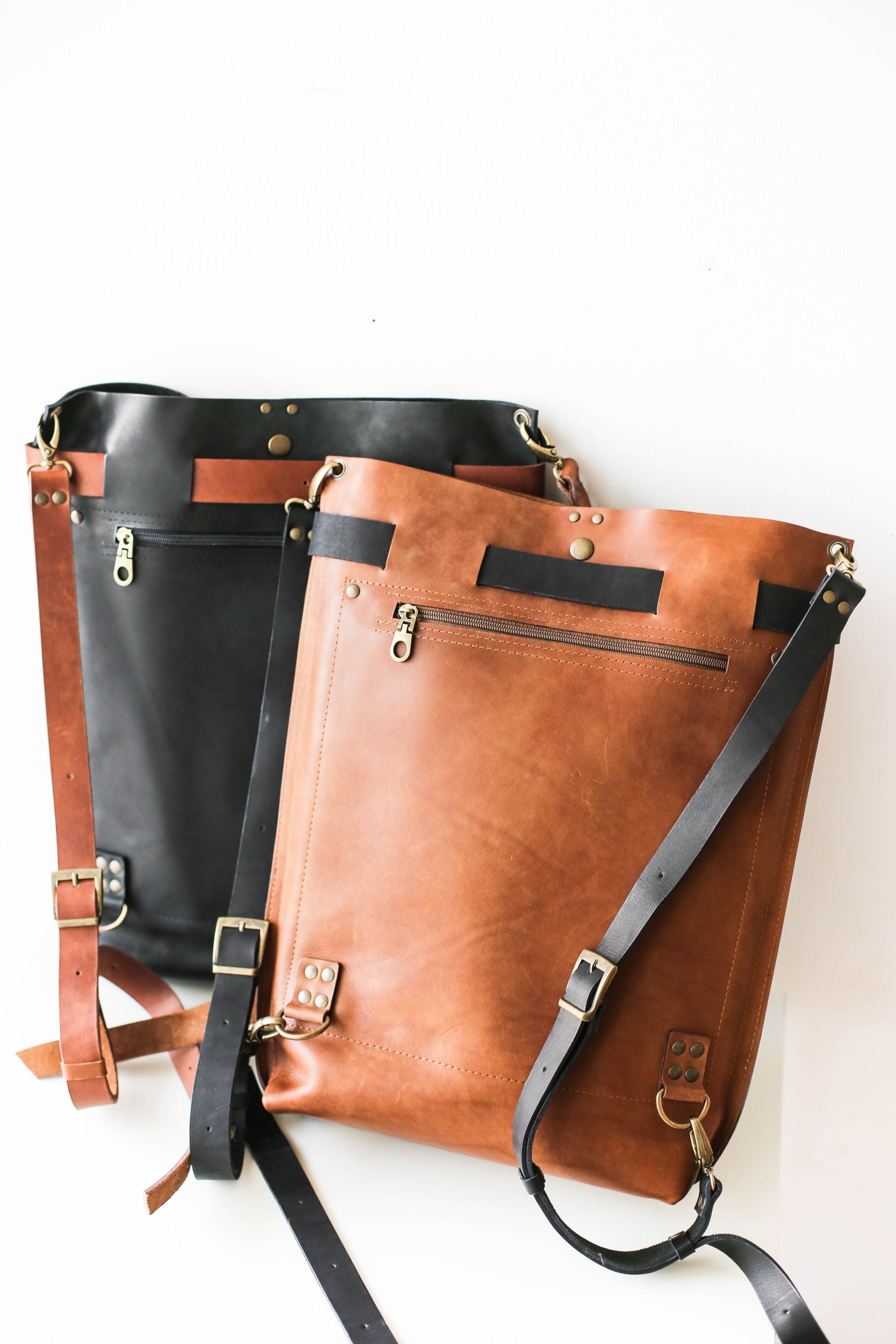 Urban Leather Backpacks for Men