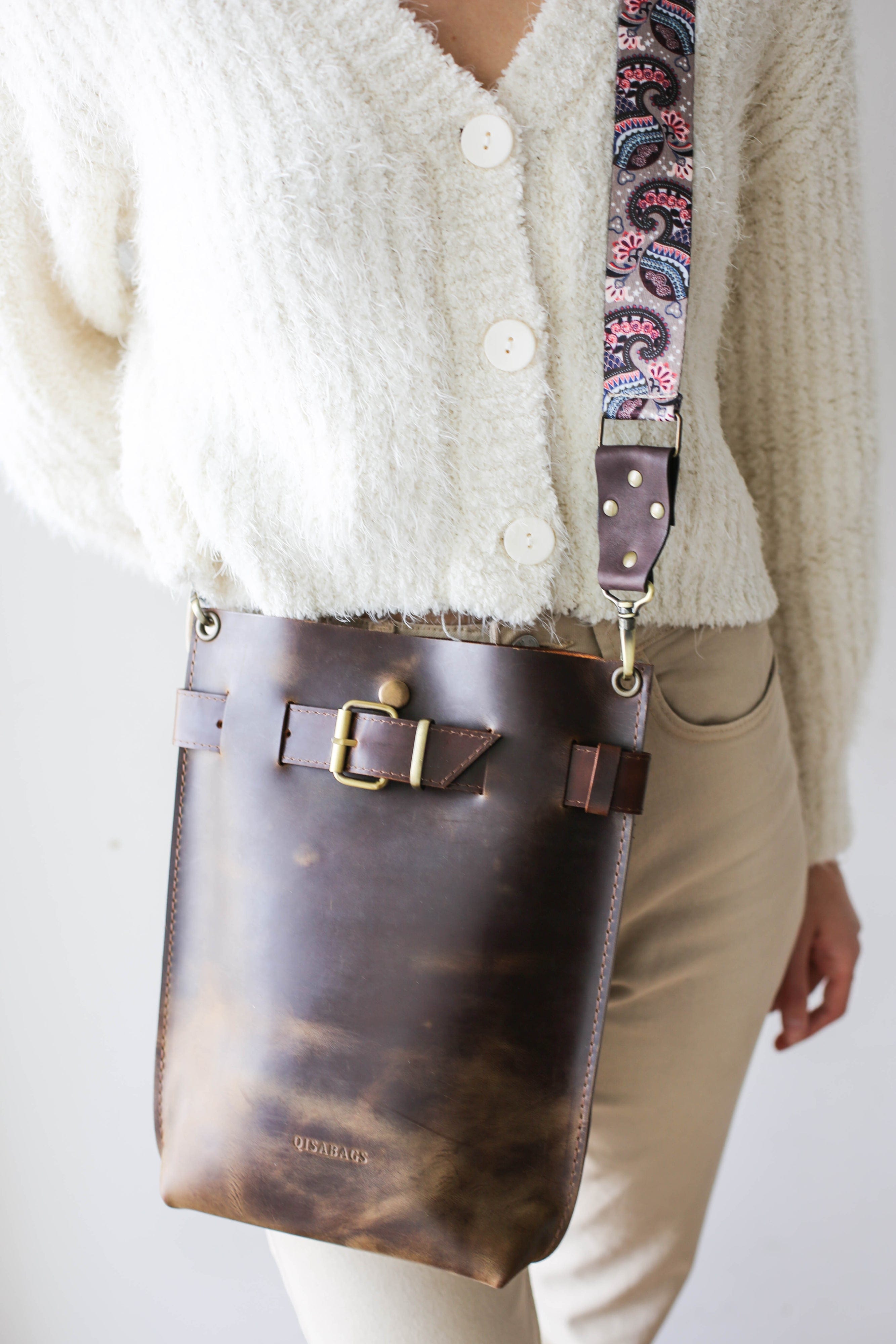 adjustable leather strap for purses