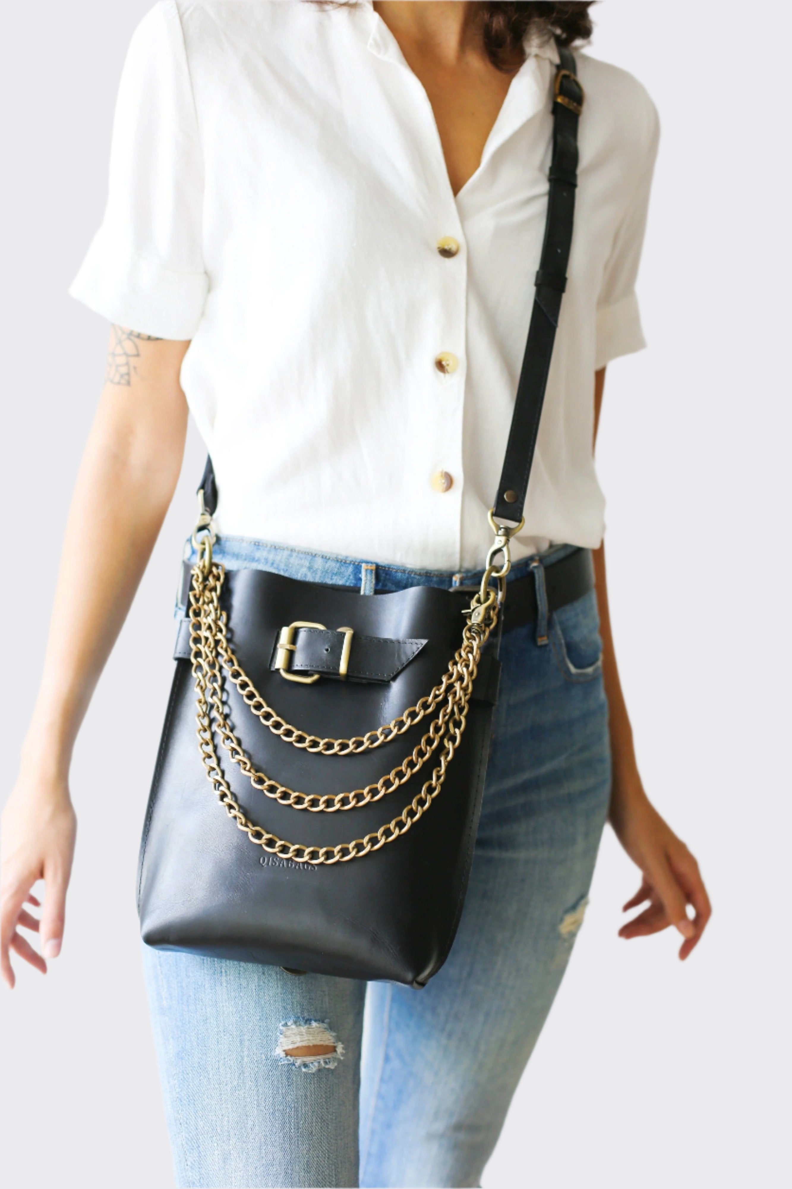 Cross body Bucket Bag