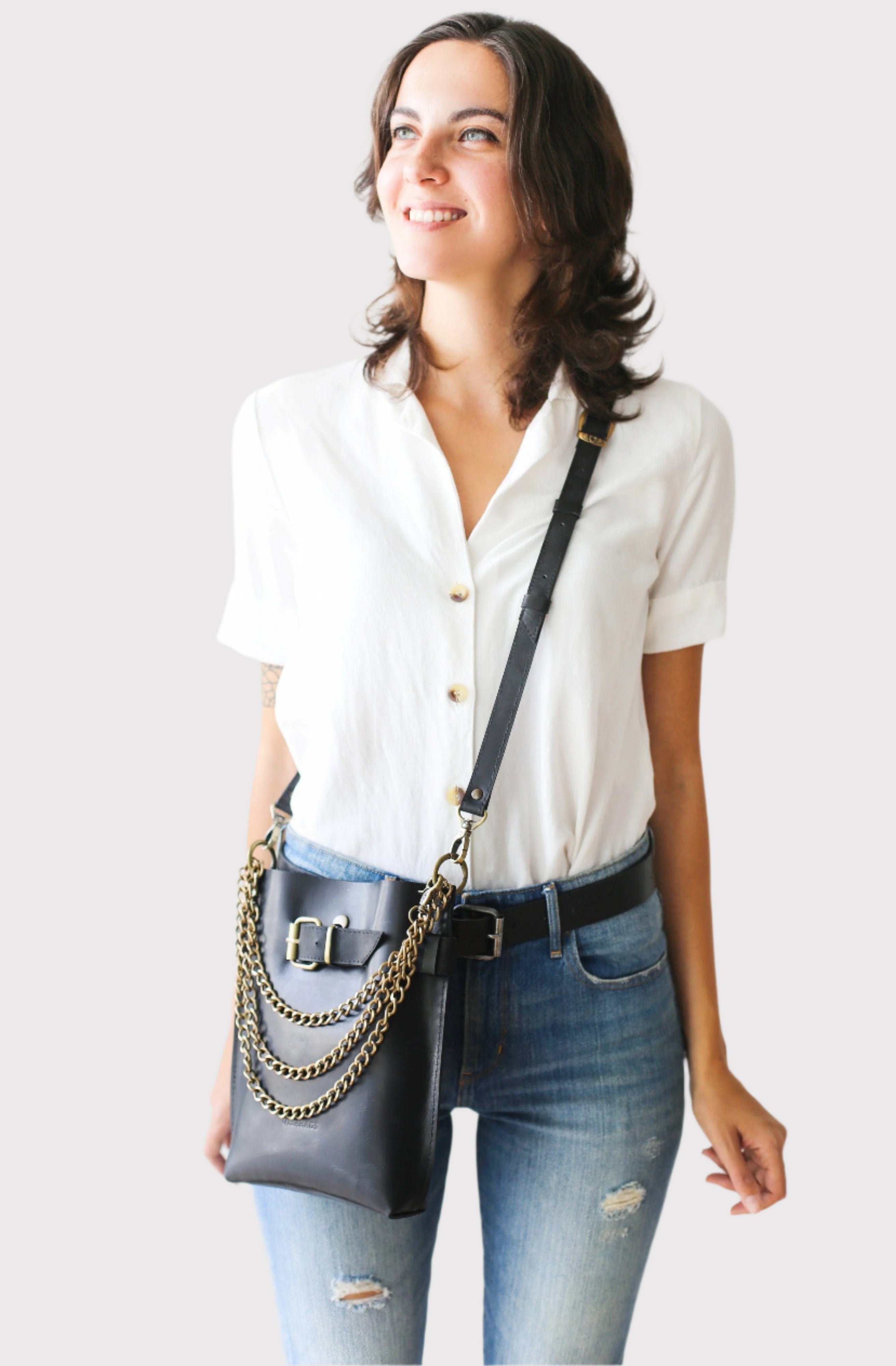 Small Leather work Bag