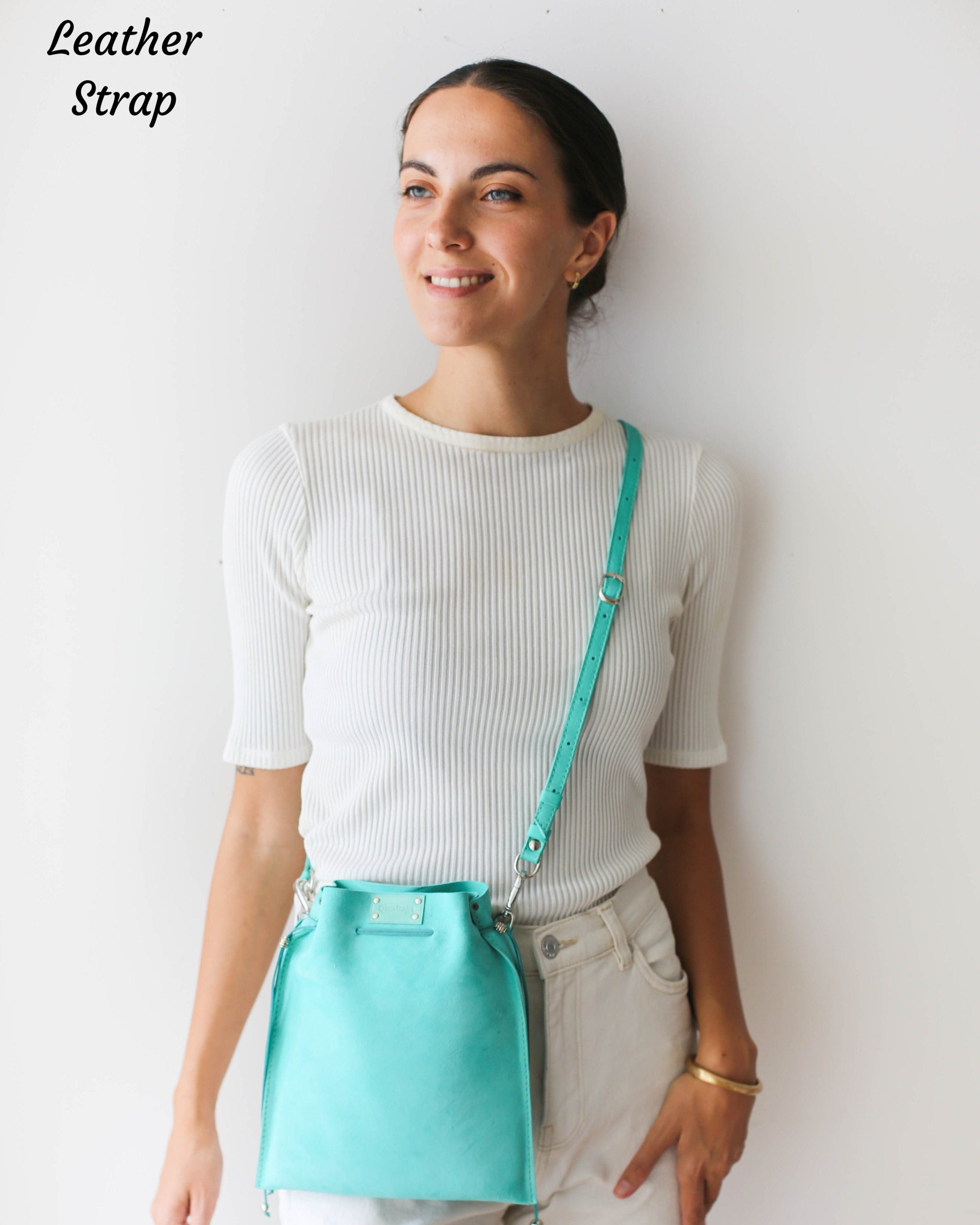 Suede Leather Crossbody Bag