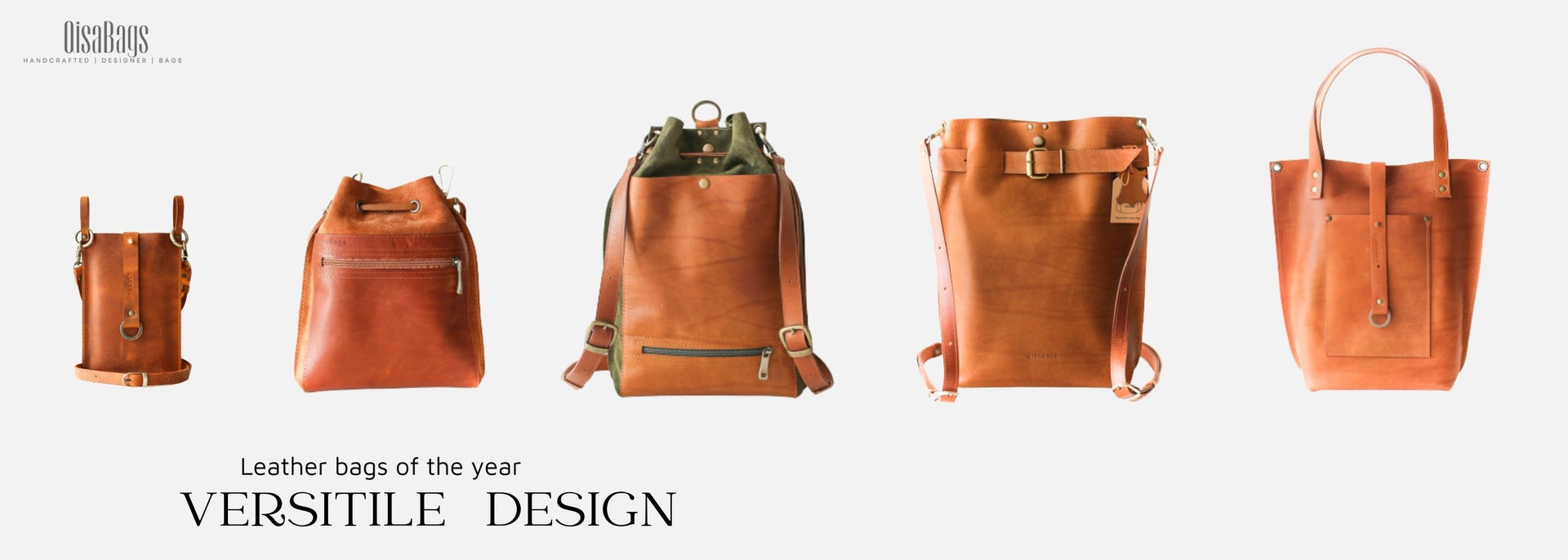Handmade Leather Shoulder Bag for Women Embossed Orange 