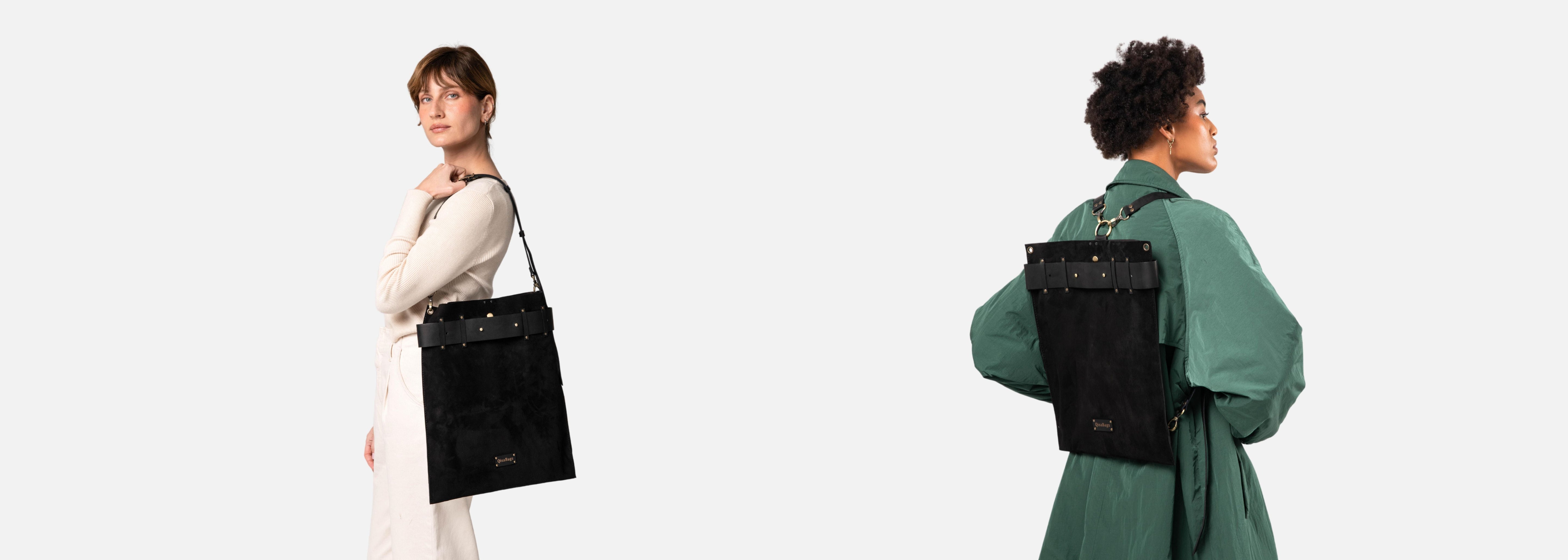 Suede bags for women