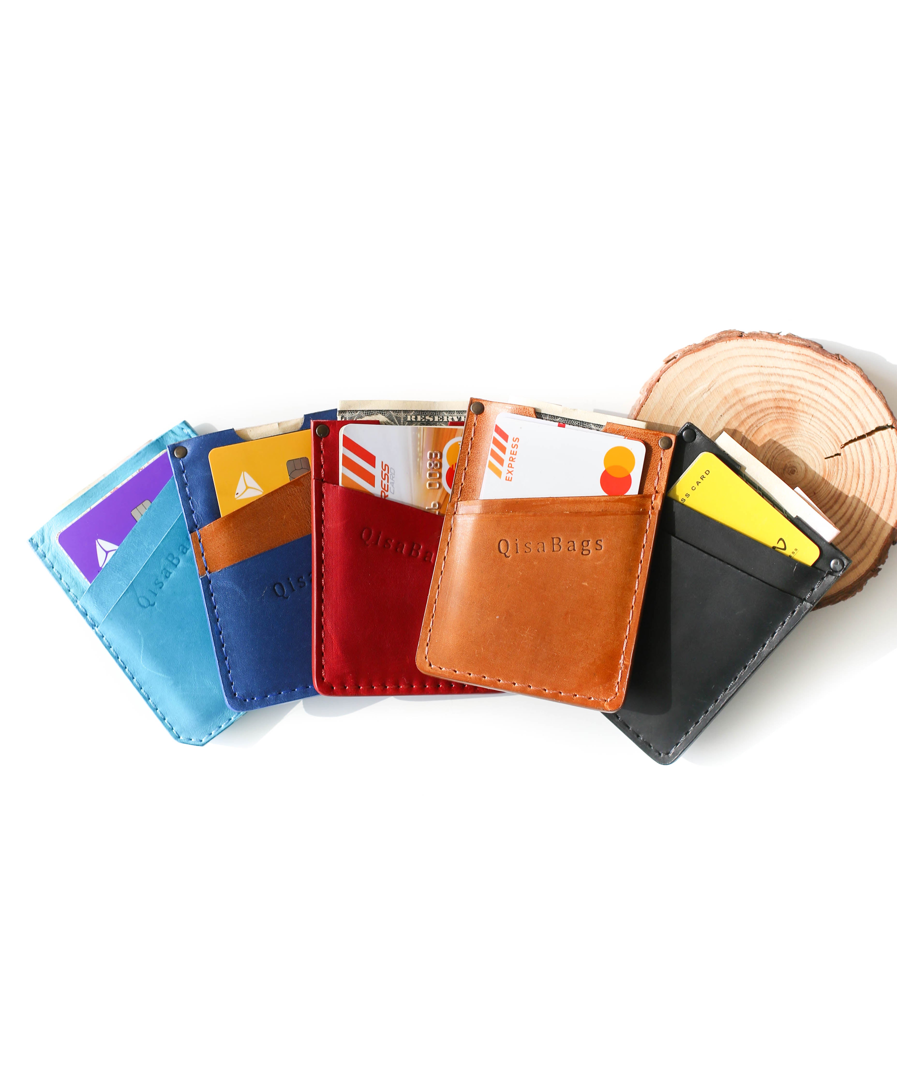 Leather Card Holder Wallet