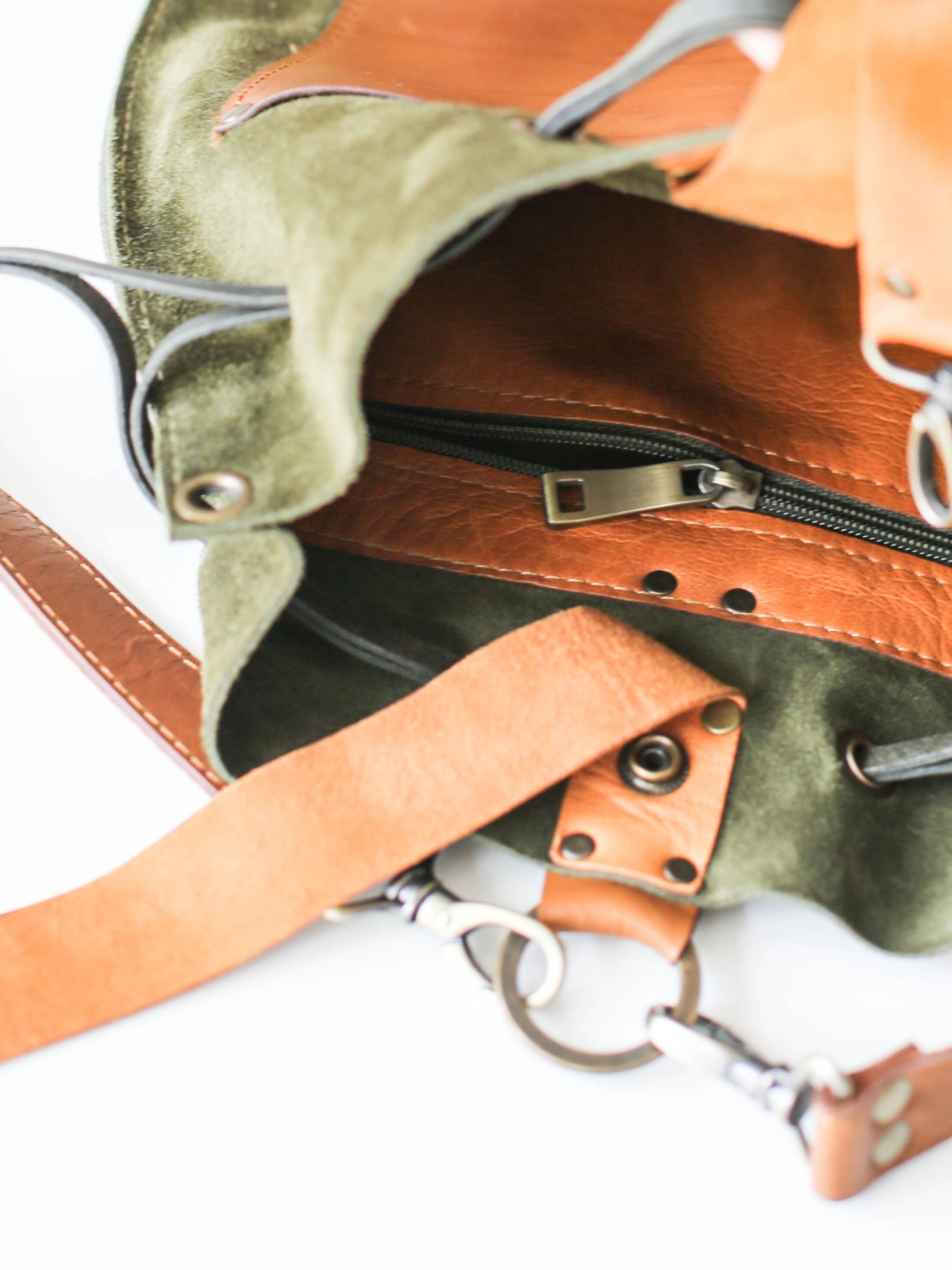 MAKU Backpack (Suede & Leather)