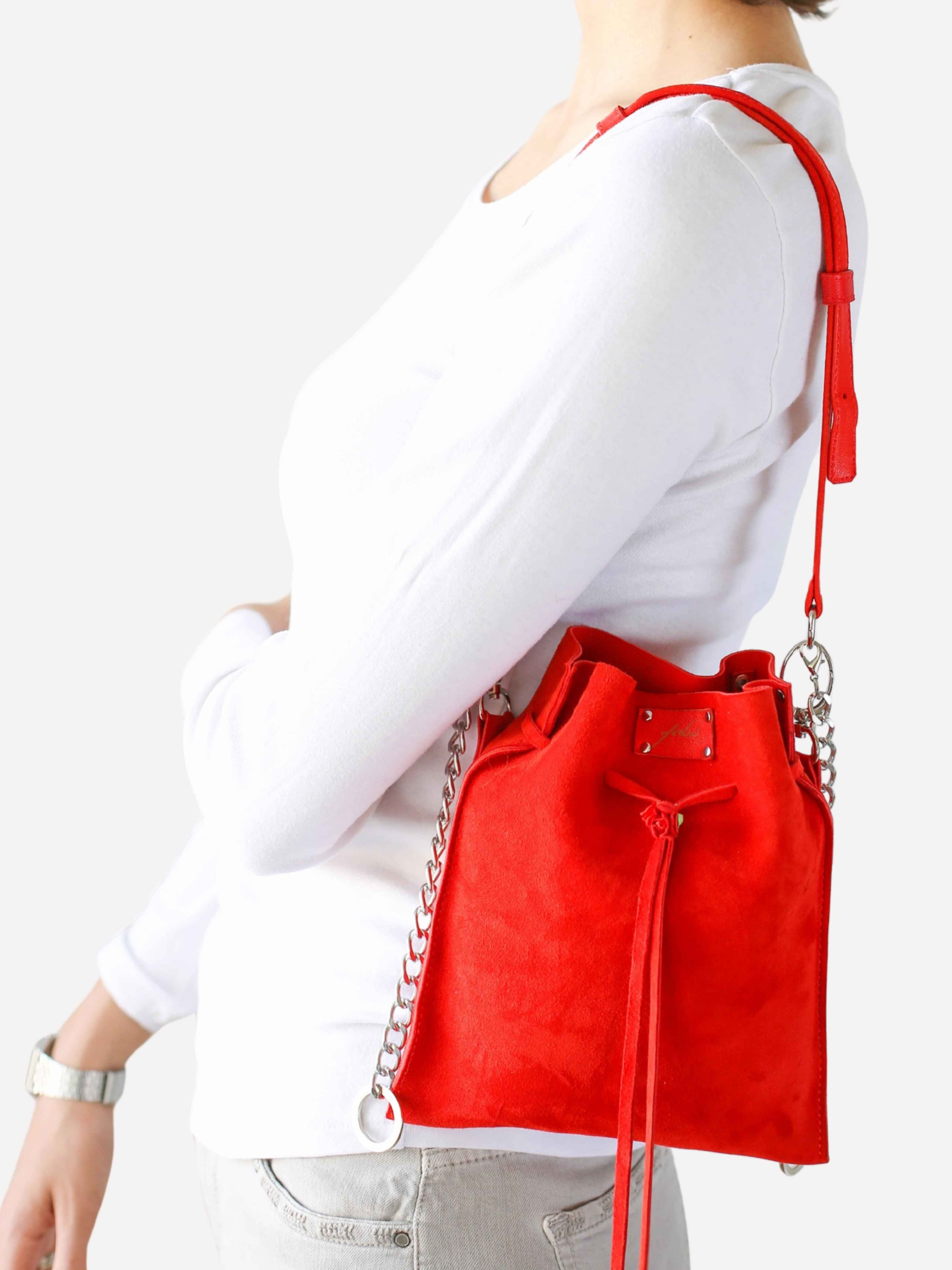Soft Suede Pouch Bags
