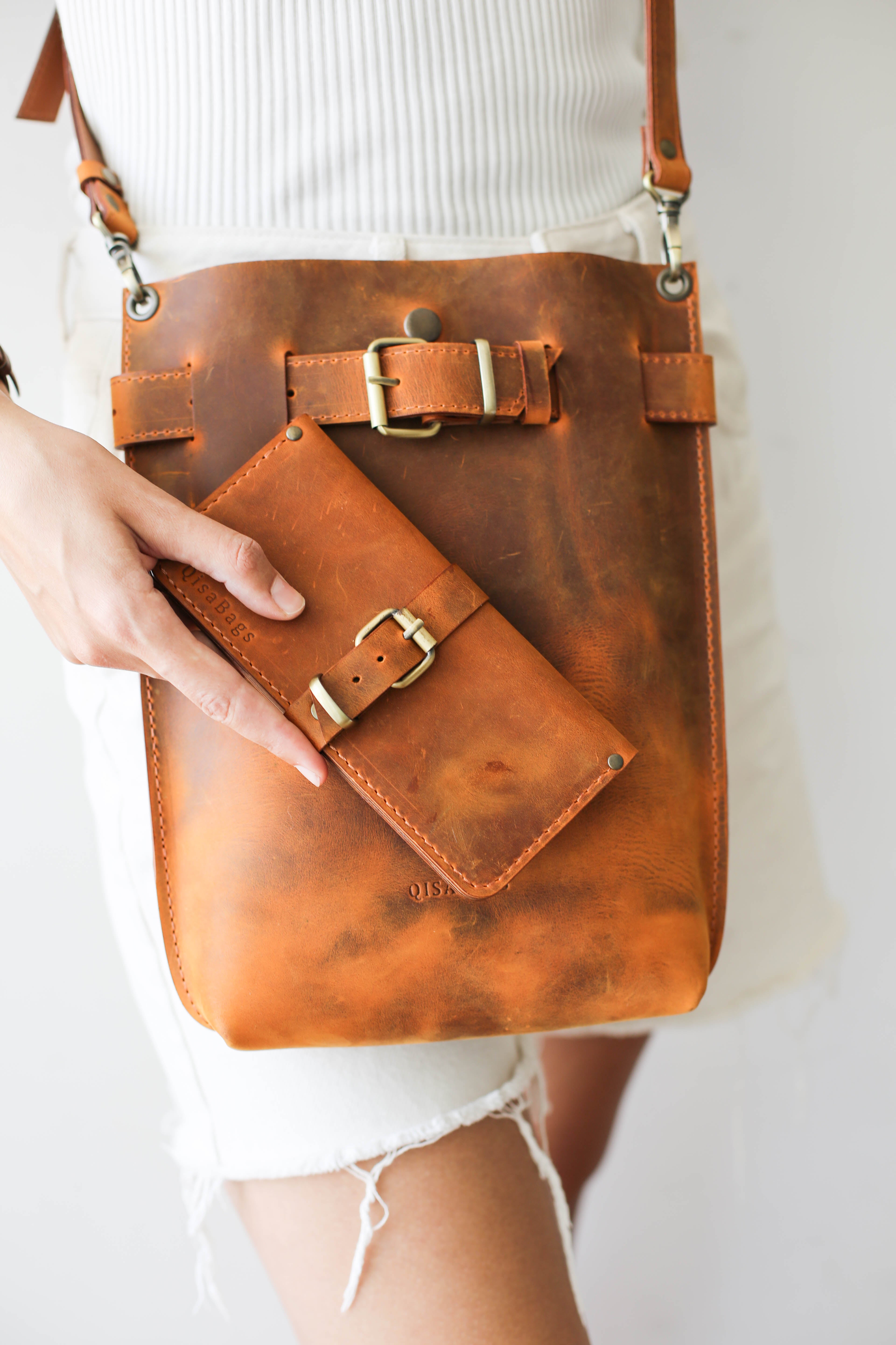 Brown Leather Purse