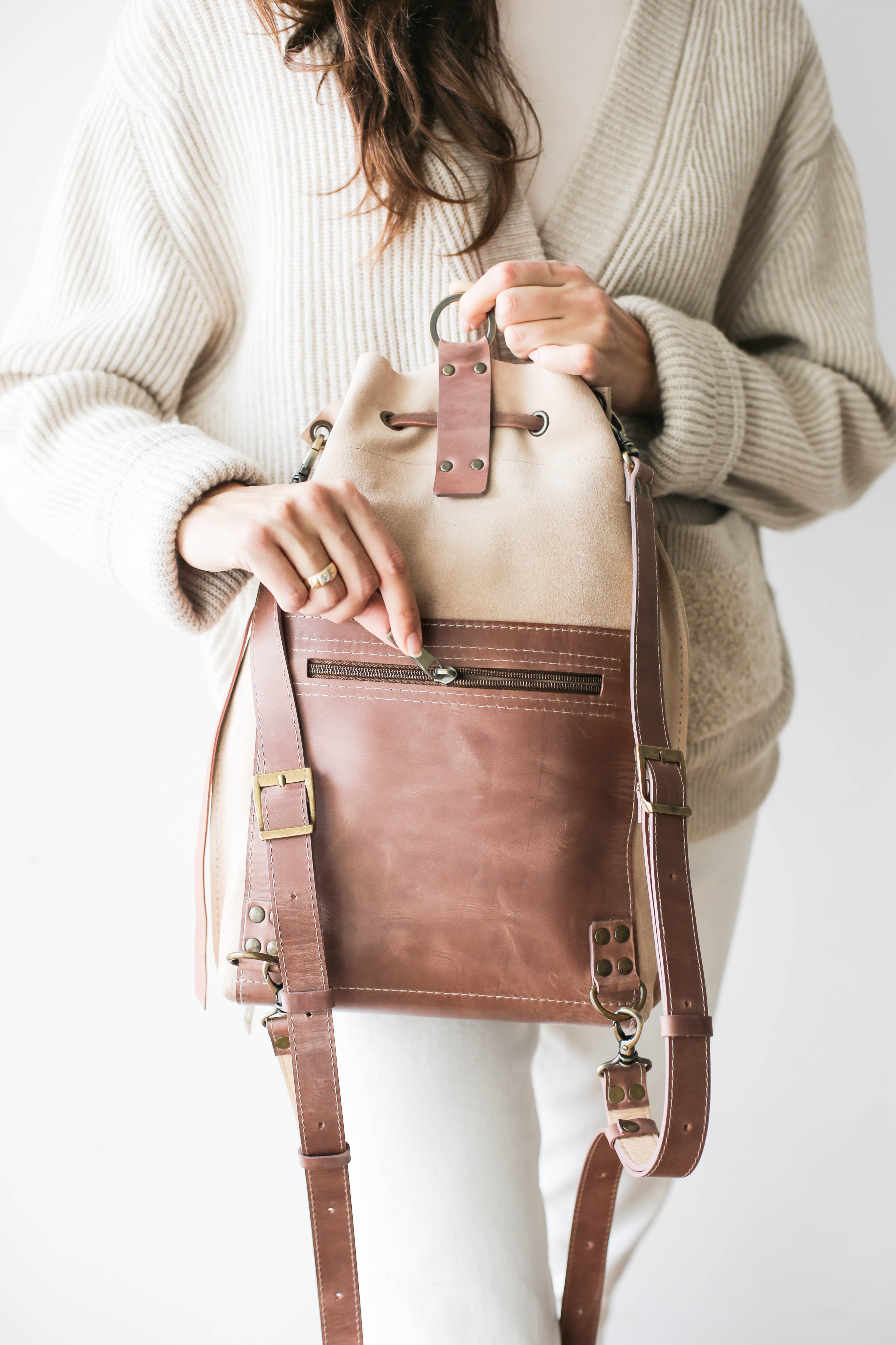 MAKU Backpack (Suede & Leather)