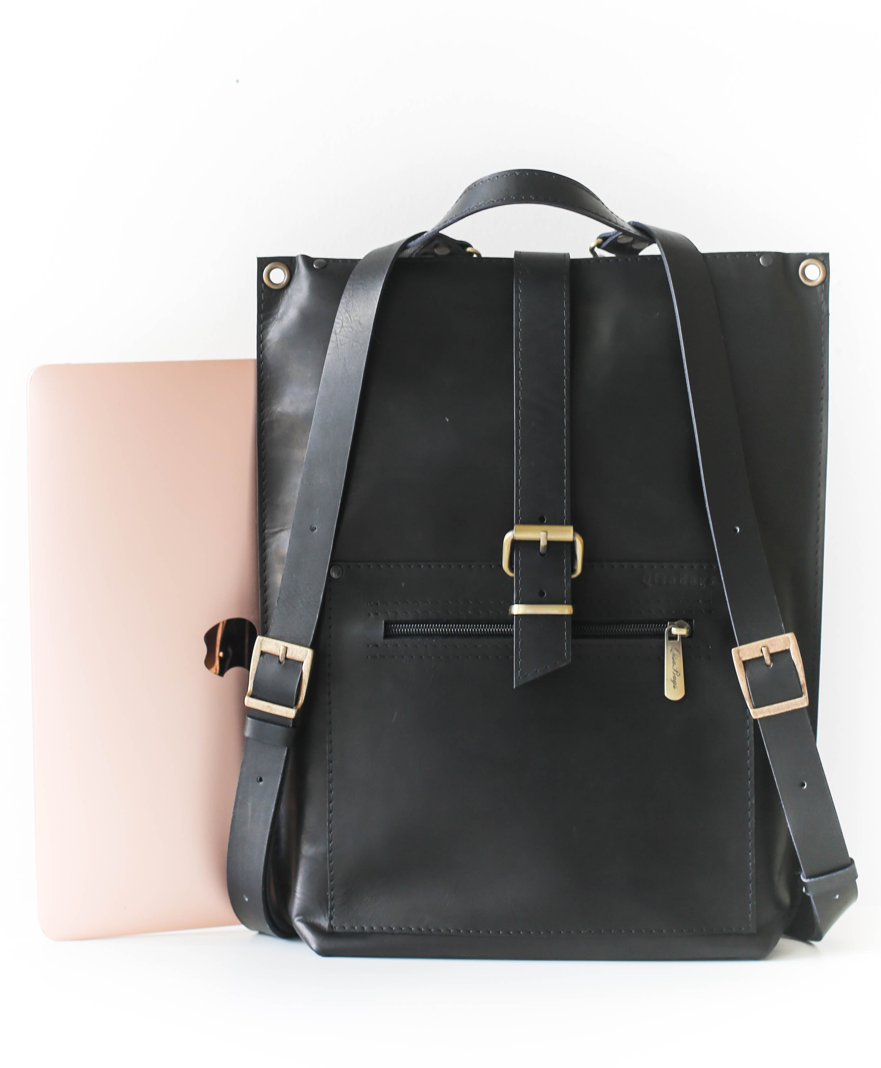 Leather Laptop Backpacks womens leather backpacks