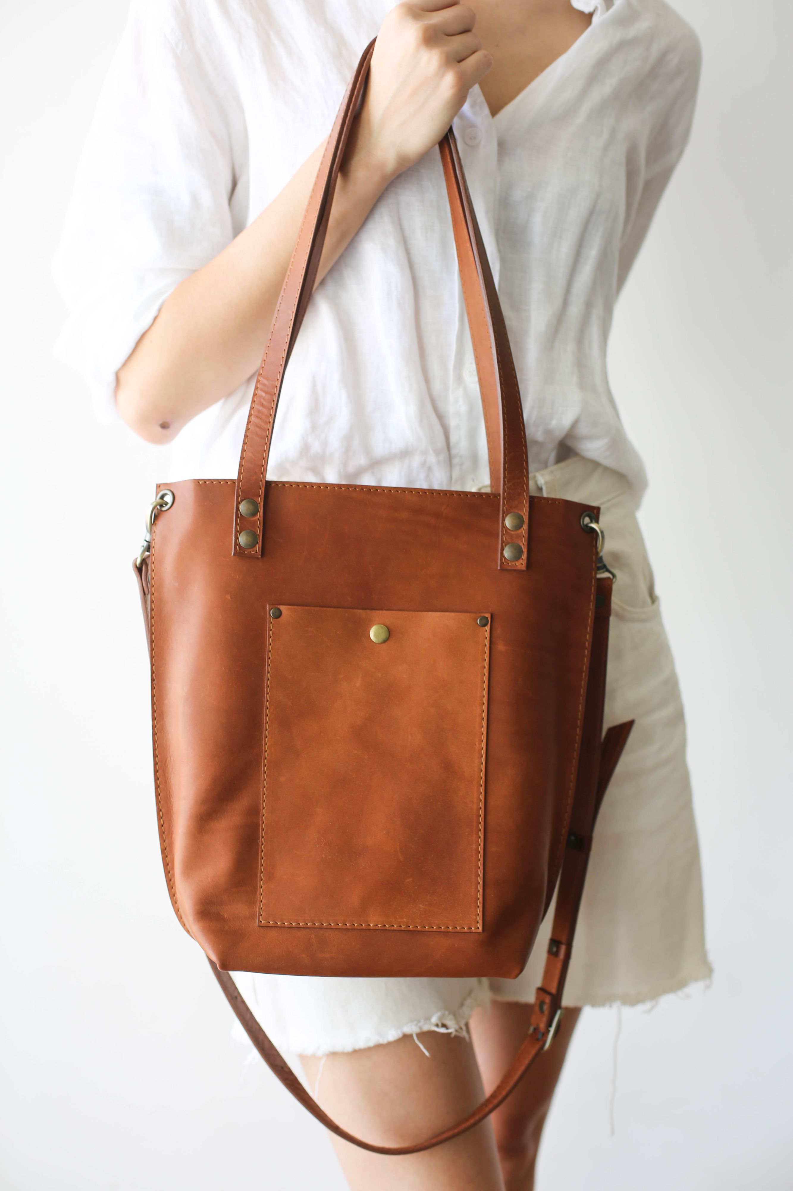 Vintage Leather tote