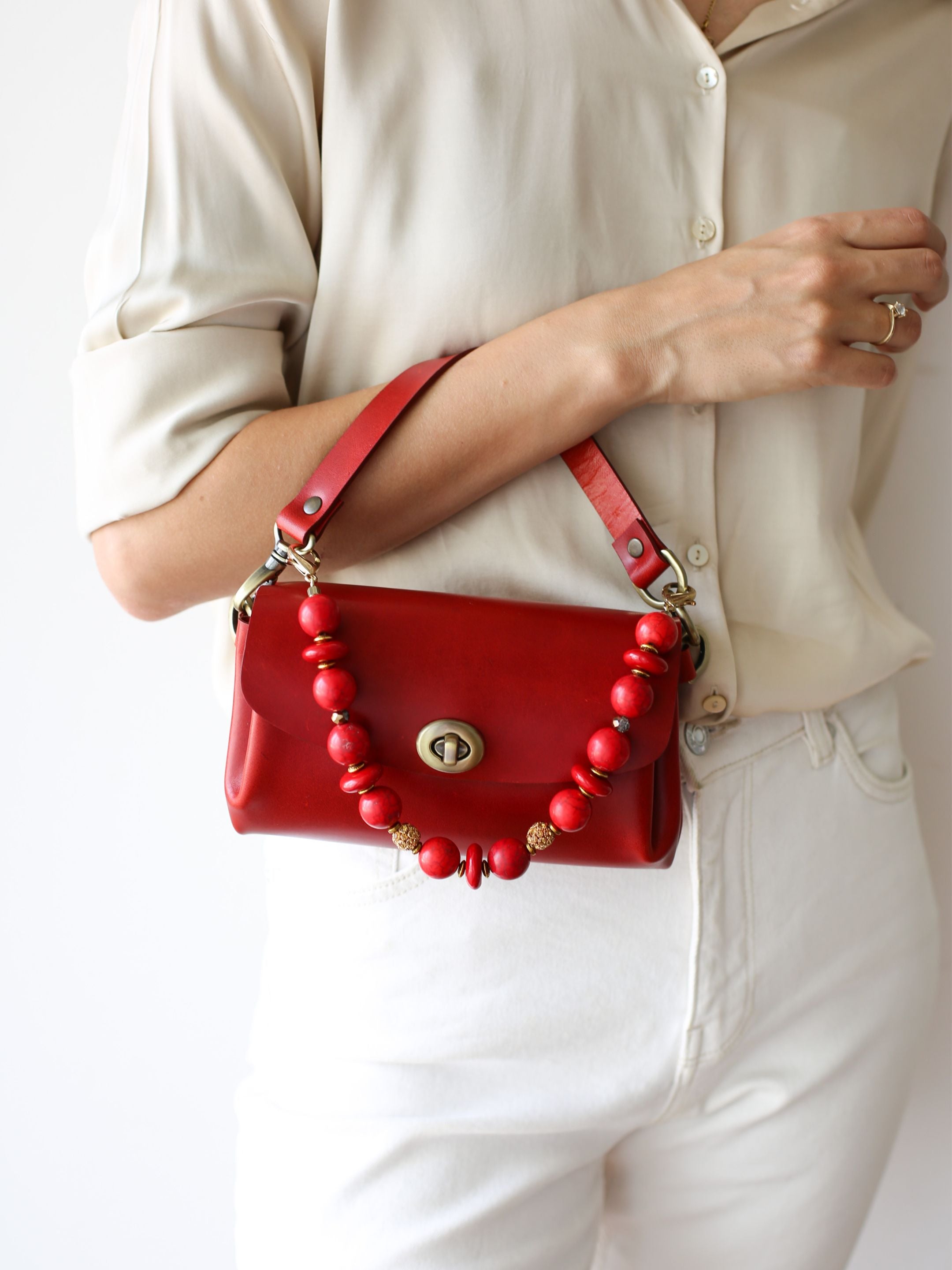 Semi Precious Stone Strap